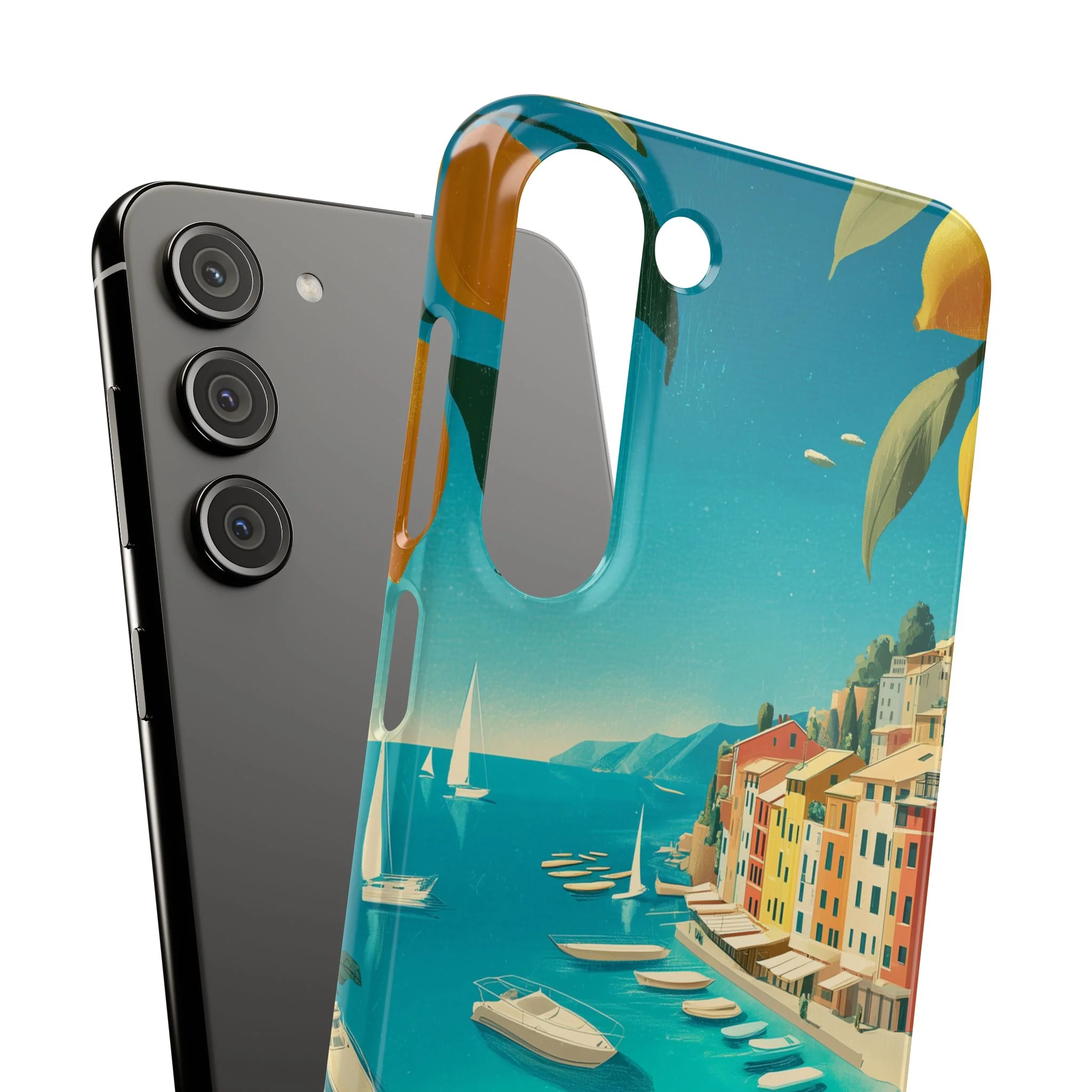 Amalfi Lemon - Slim Phone Case - Image 114