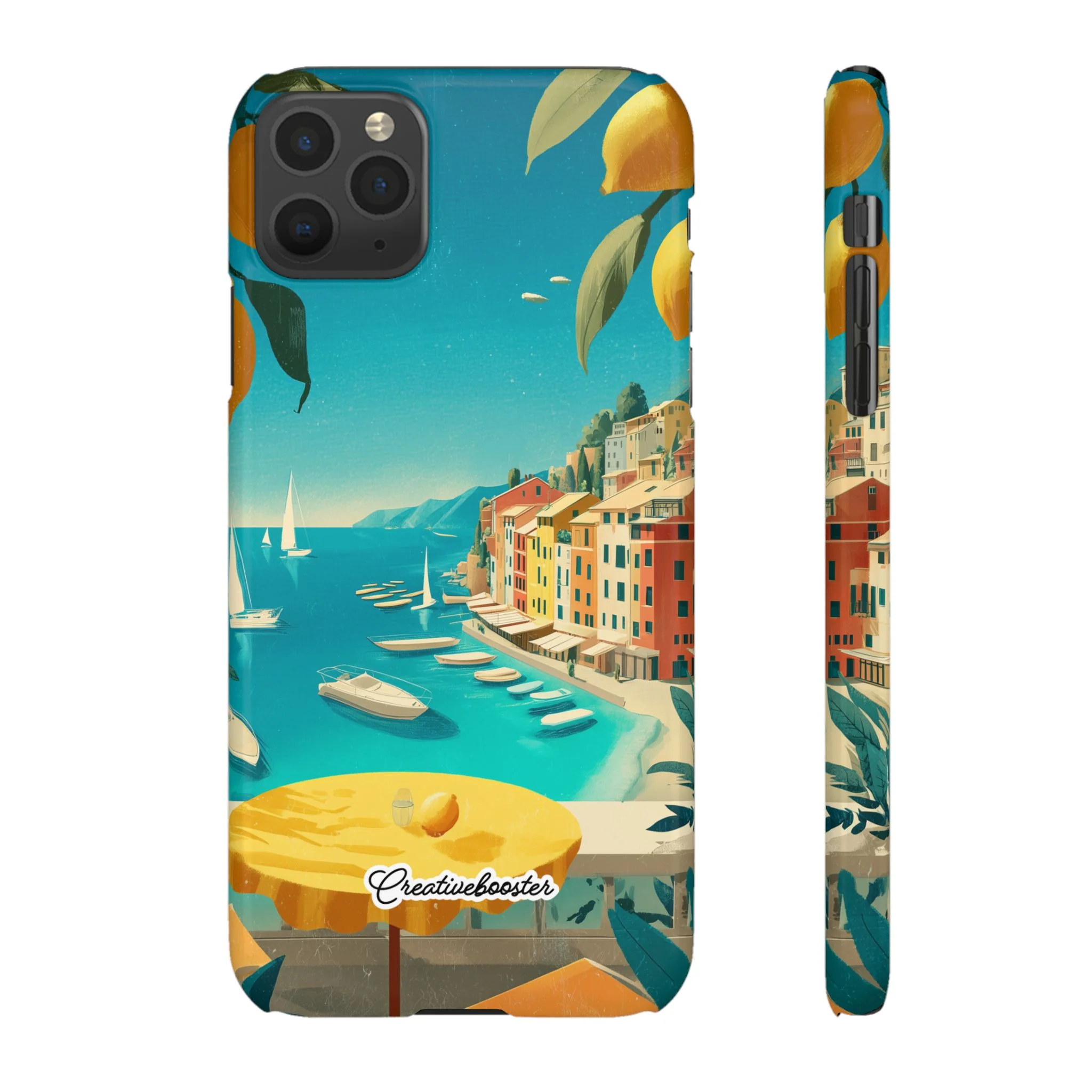 Amalfi Lemon - Slim Phone Case - Image 15