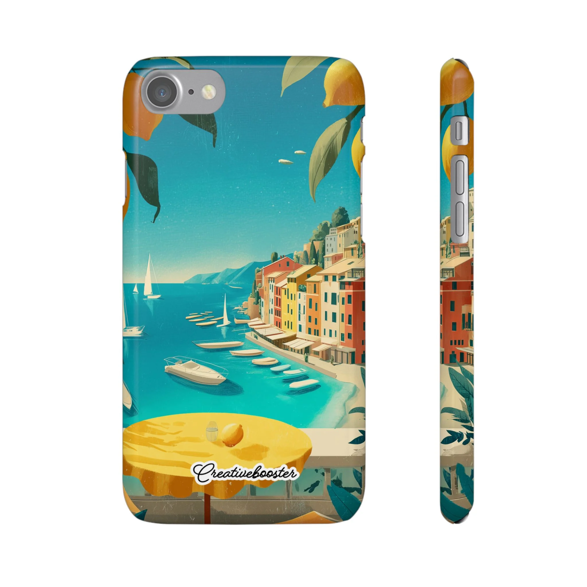 Amalfi Lemon - Slim Phone Case - Image 5