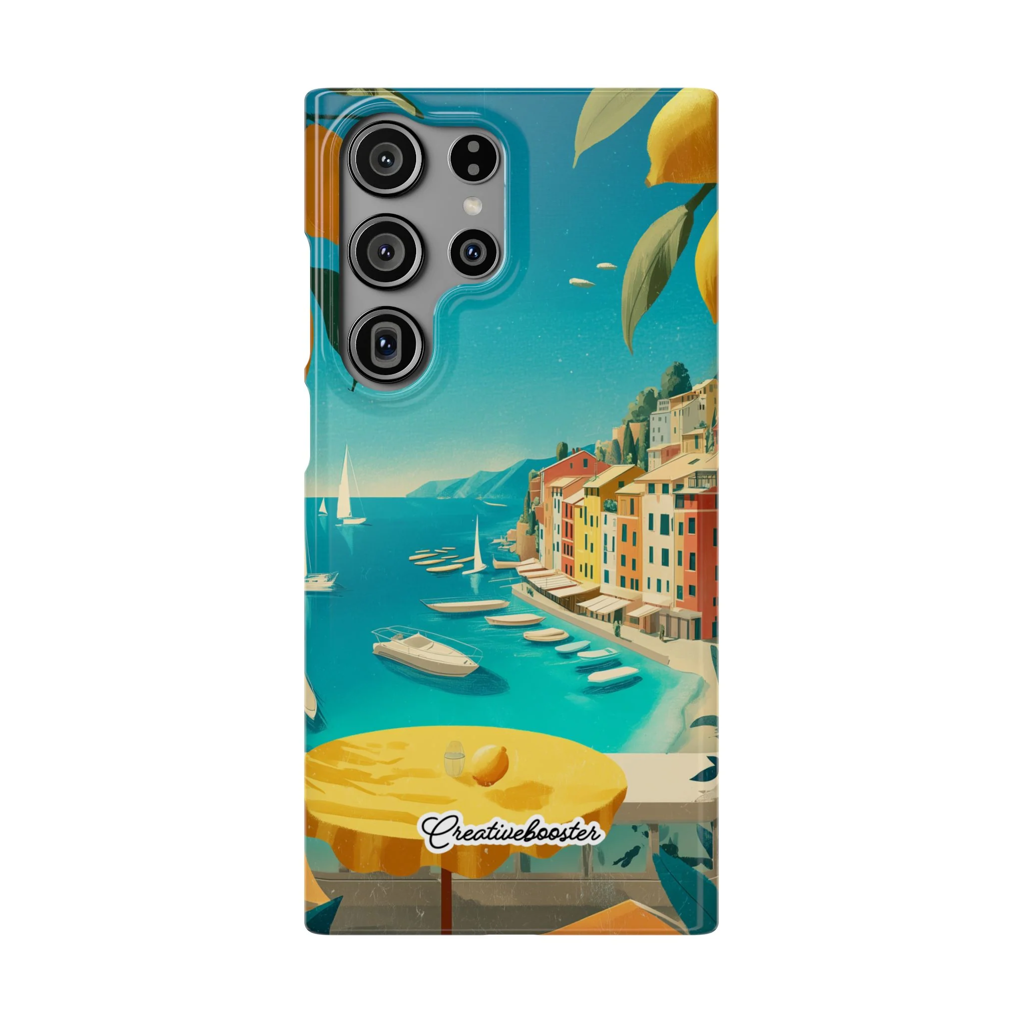 Amalfi Lemon - Slim Phone Case - Image 52