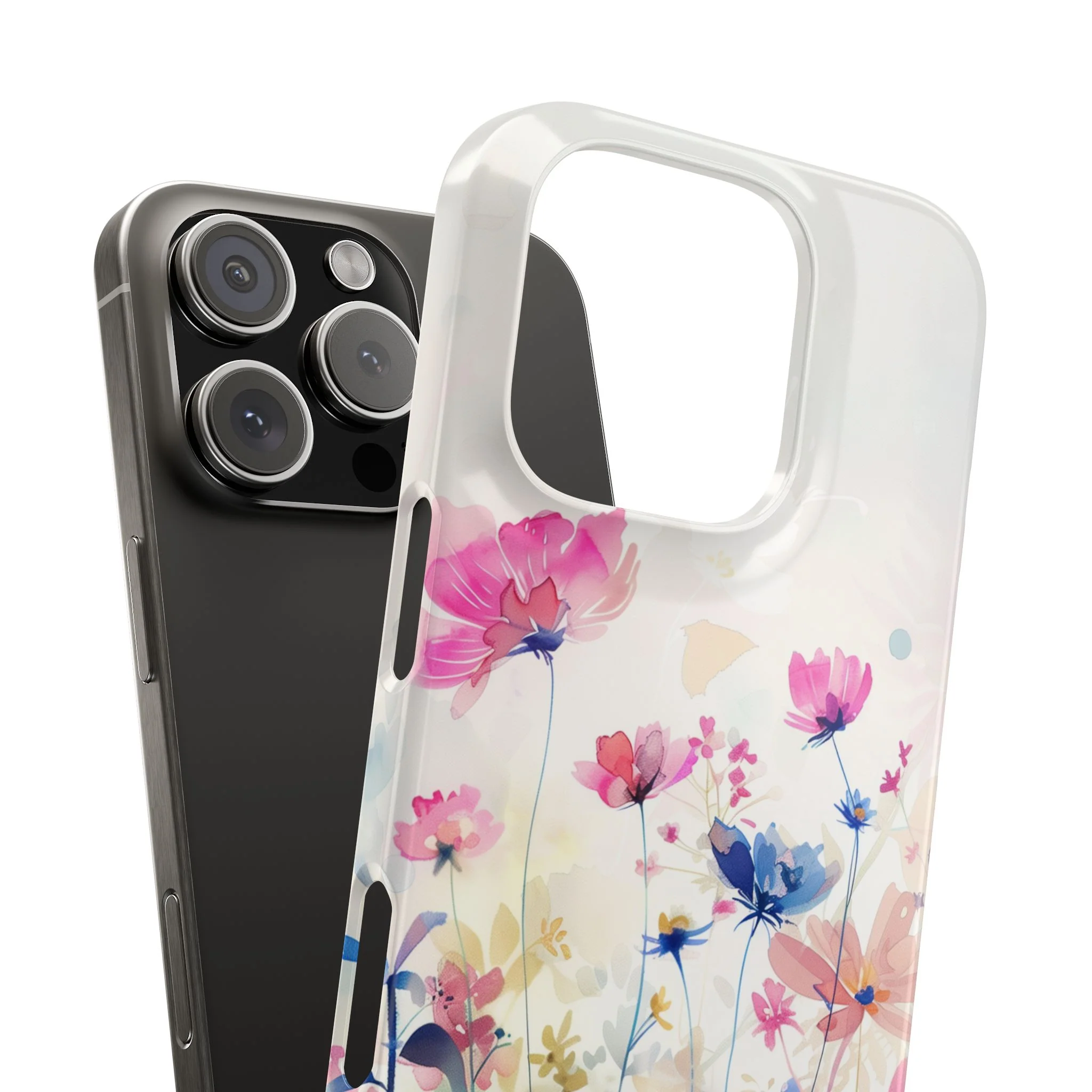 Bloom Whisper - Slim Phone Case - Image 54
