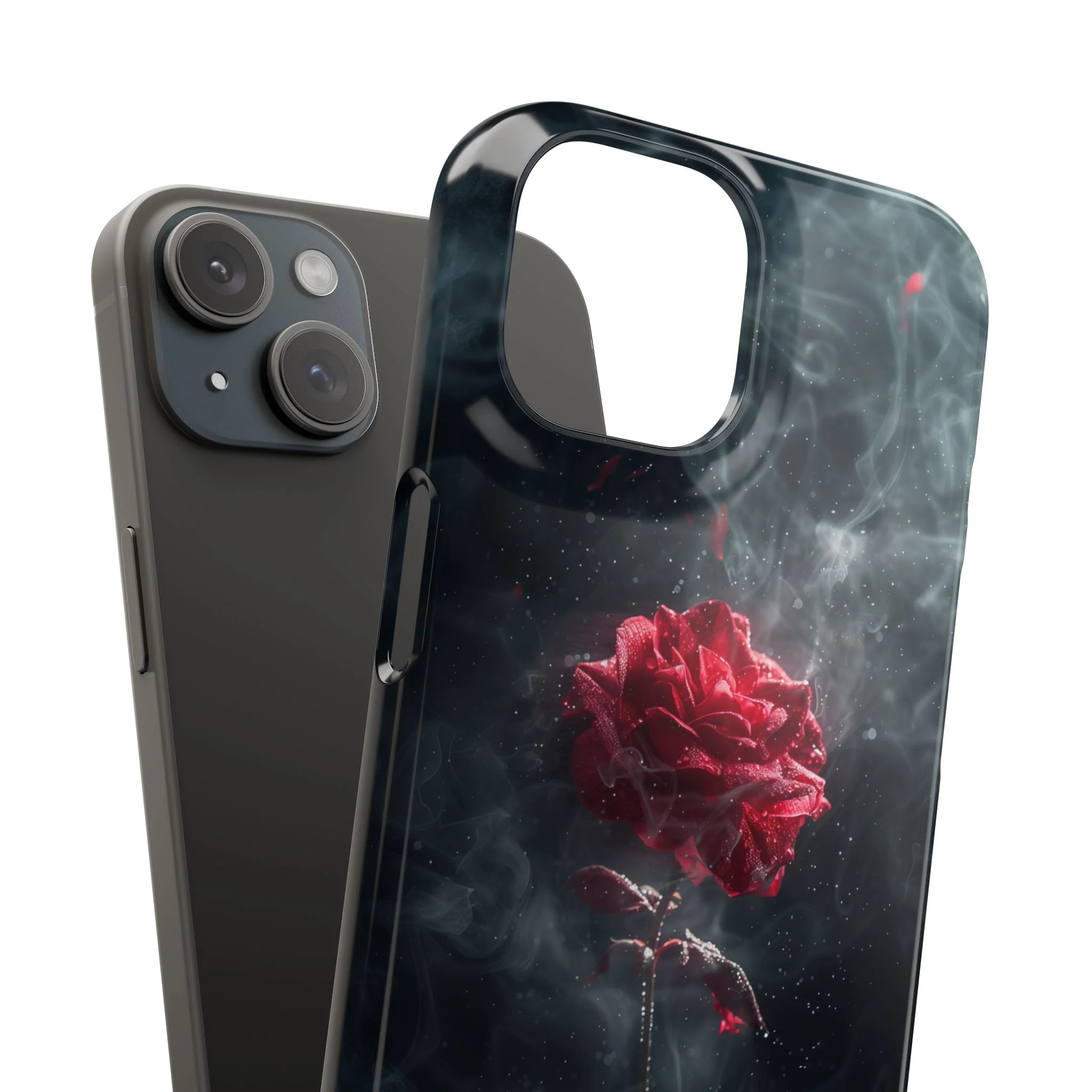 Midnight Rose - Slim Phone Case - Image 100