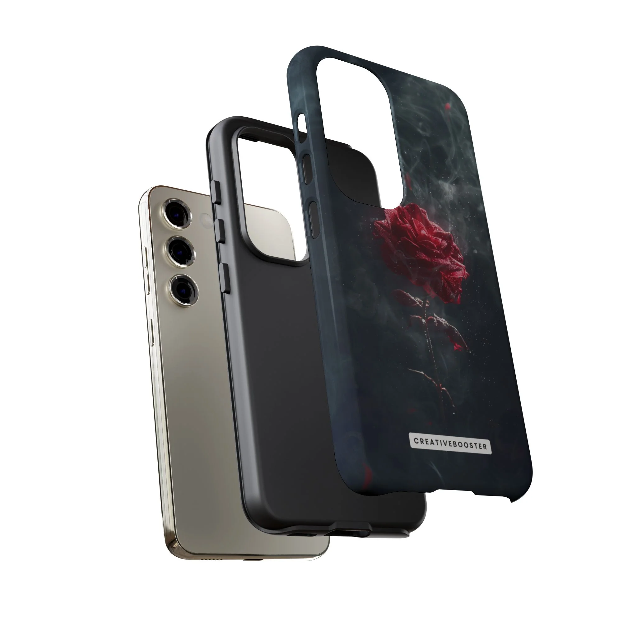 Midnight Rose - Tough Phone Case - Image 104