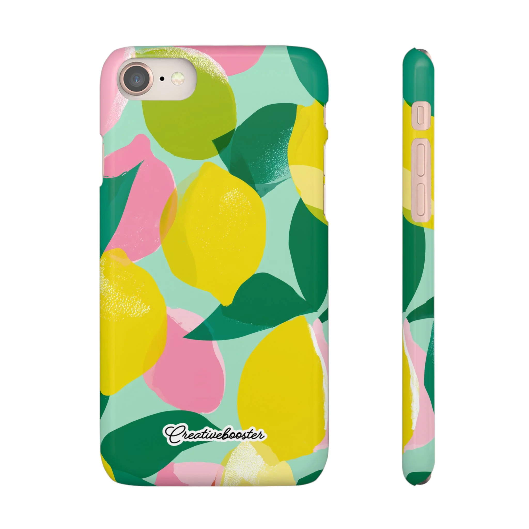 Citrus Bloom - Slim Phone Case - Image 2