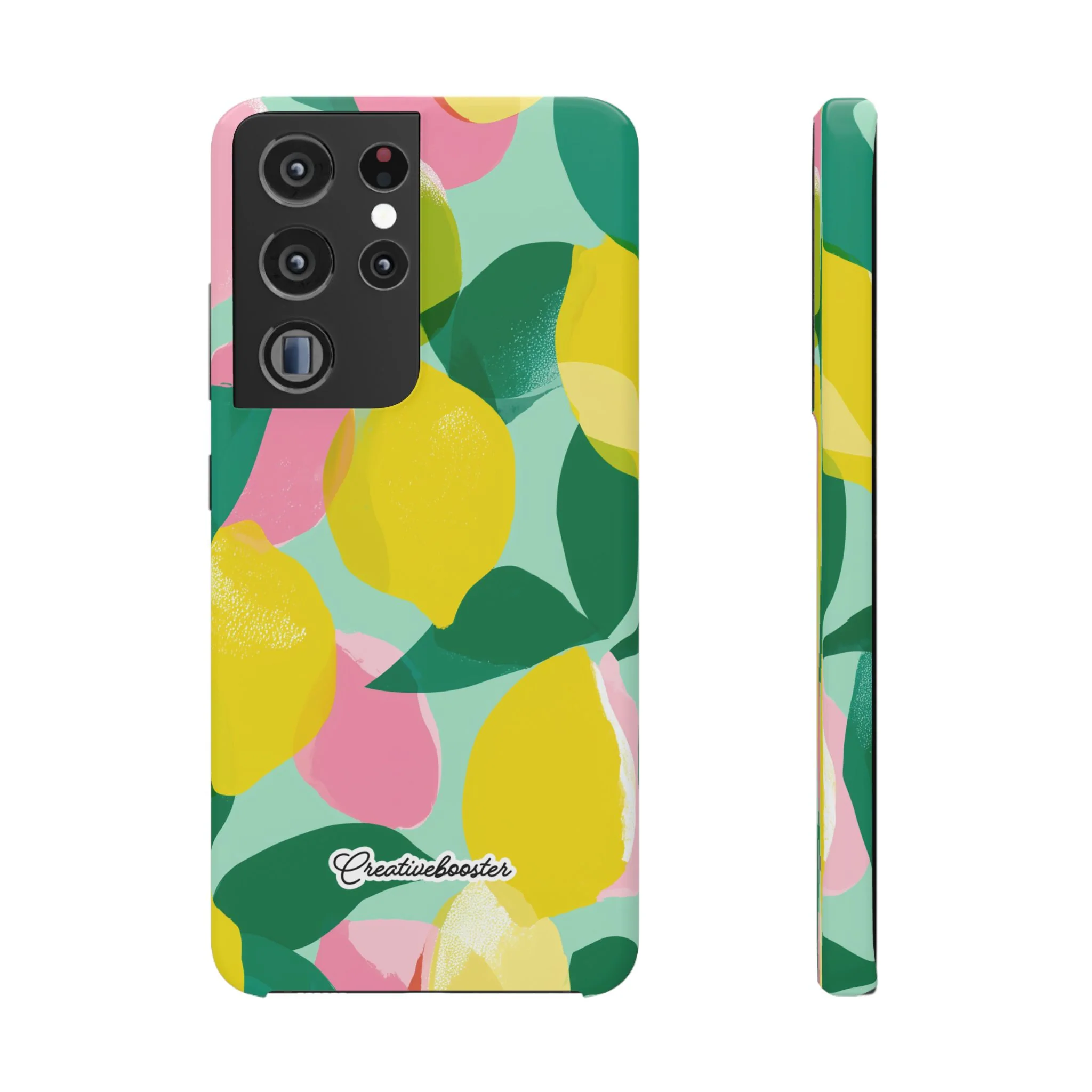 Citrus Bloom - Slim Phone Case - Image 32