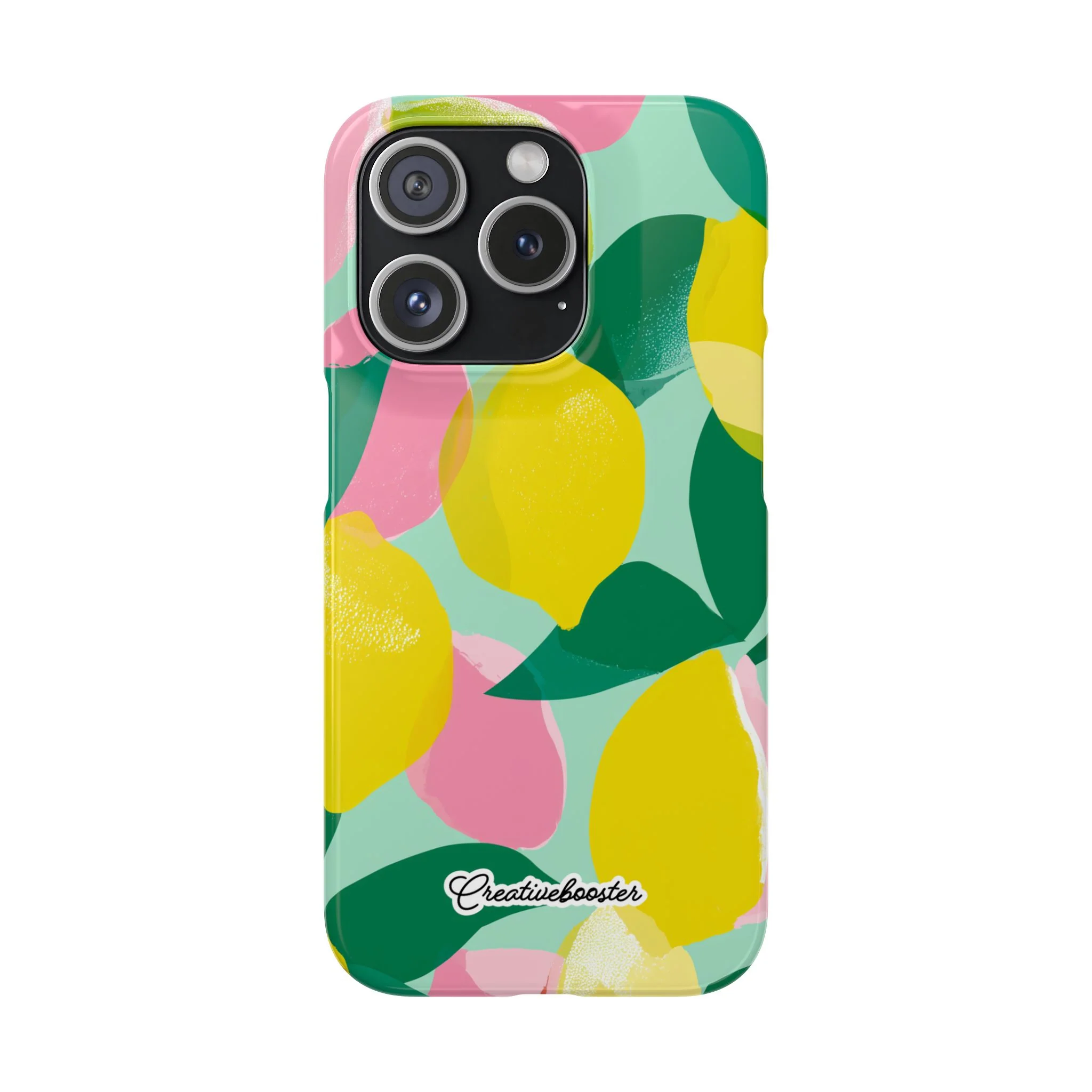 Citrus Bloom - Slim Phone Case - Image 44