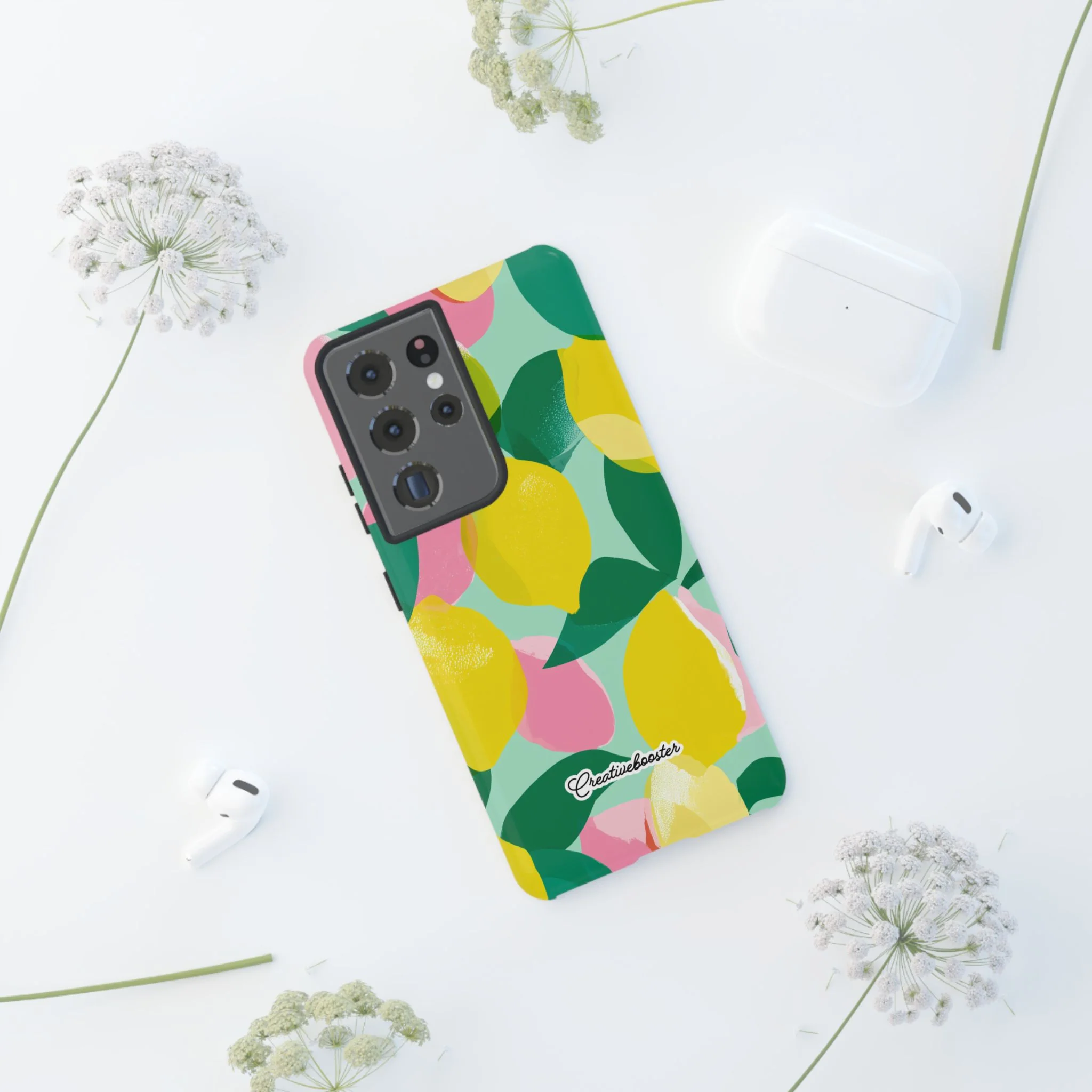 Citrus Bloom - Tough Phone Case - Image 83
