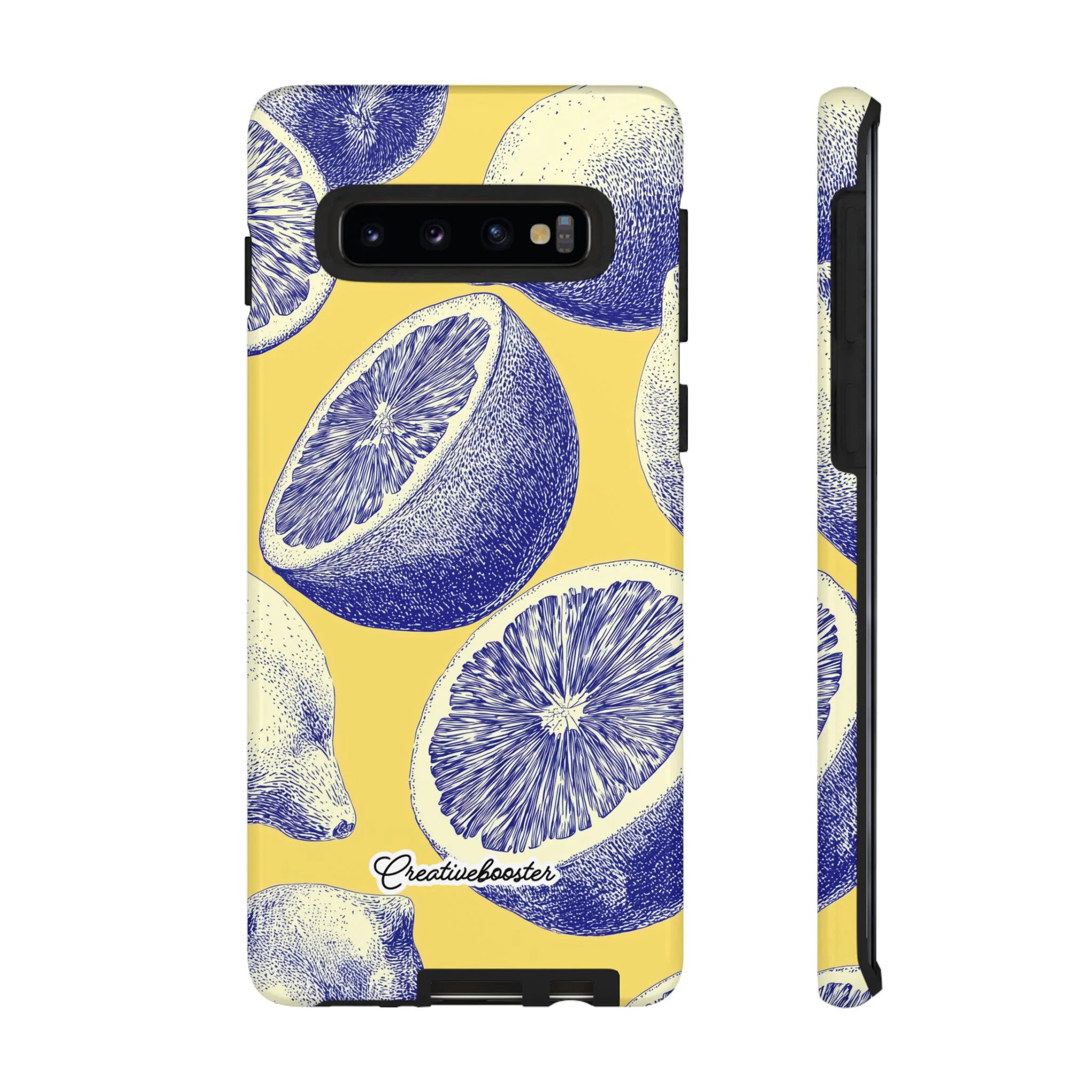 Indigo Citrus - Tough Phone Case - Image 10