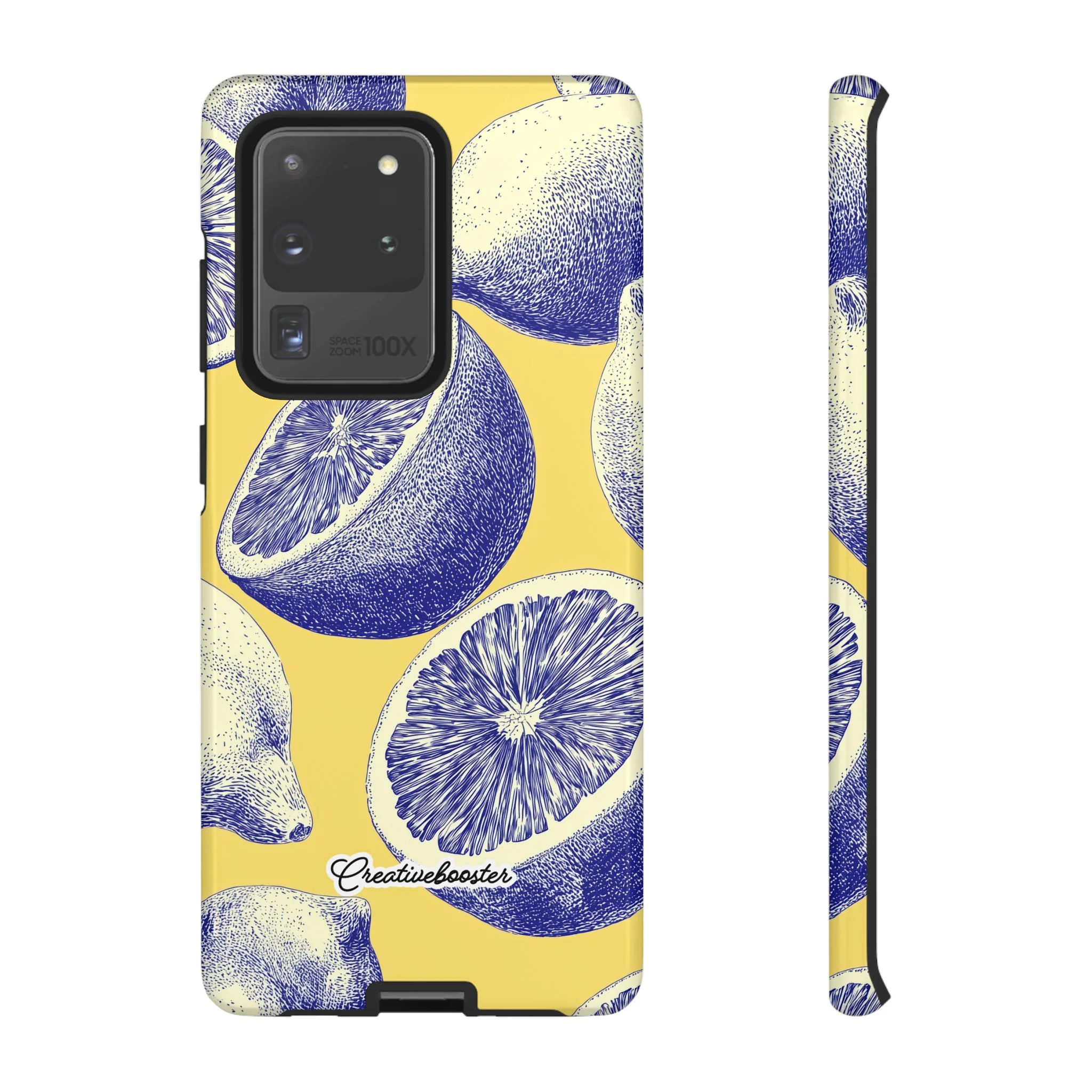 Indigo Citrus - Tough Phone Case - Image 15