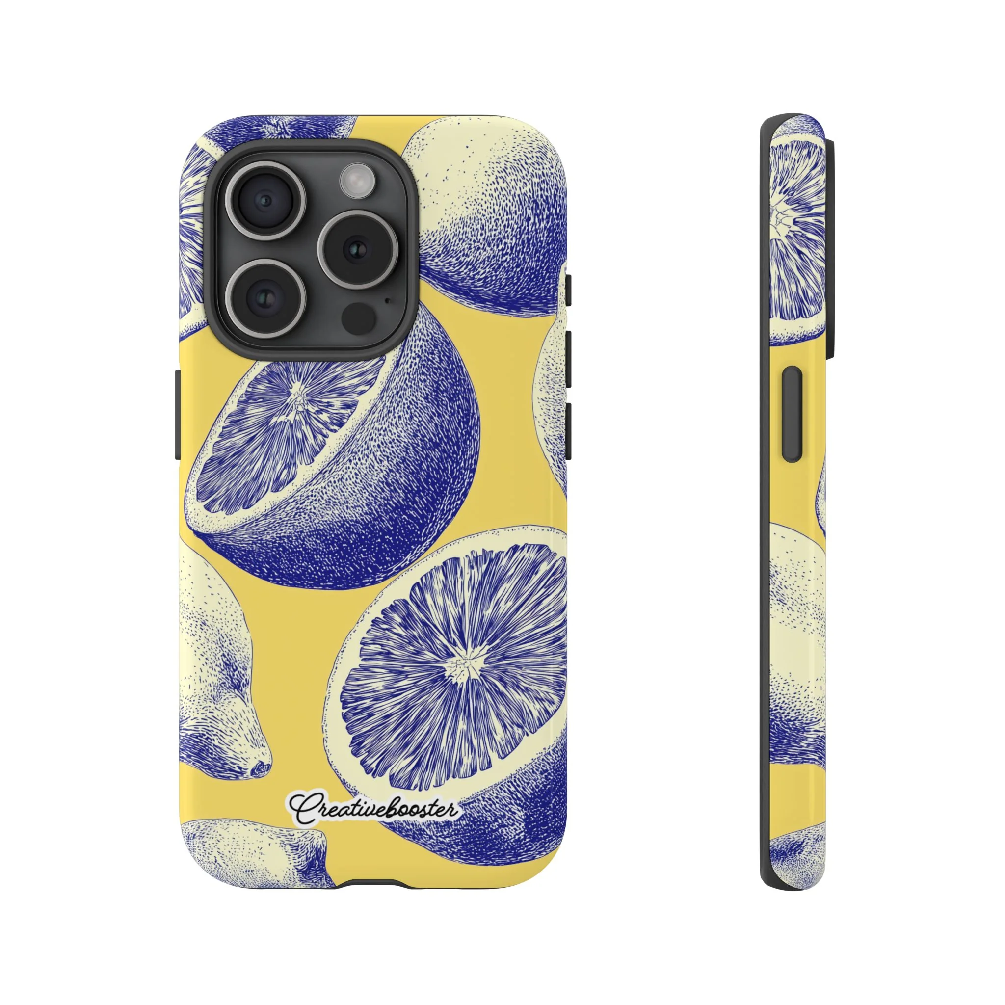 Indigo Citrus - Tough Phone Case - Image 46