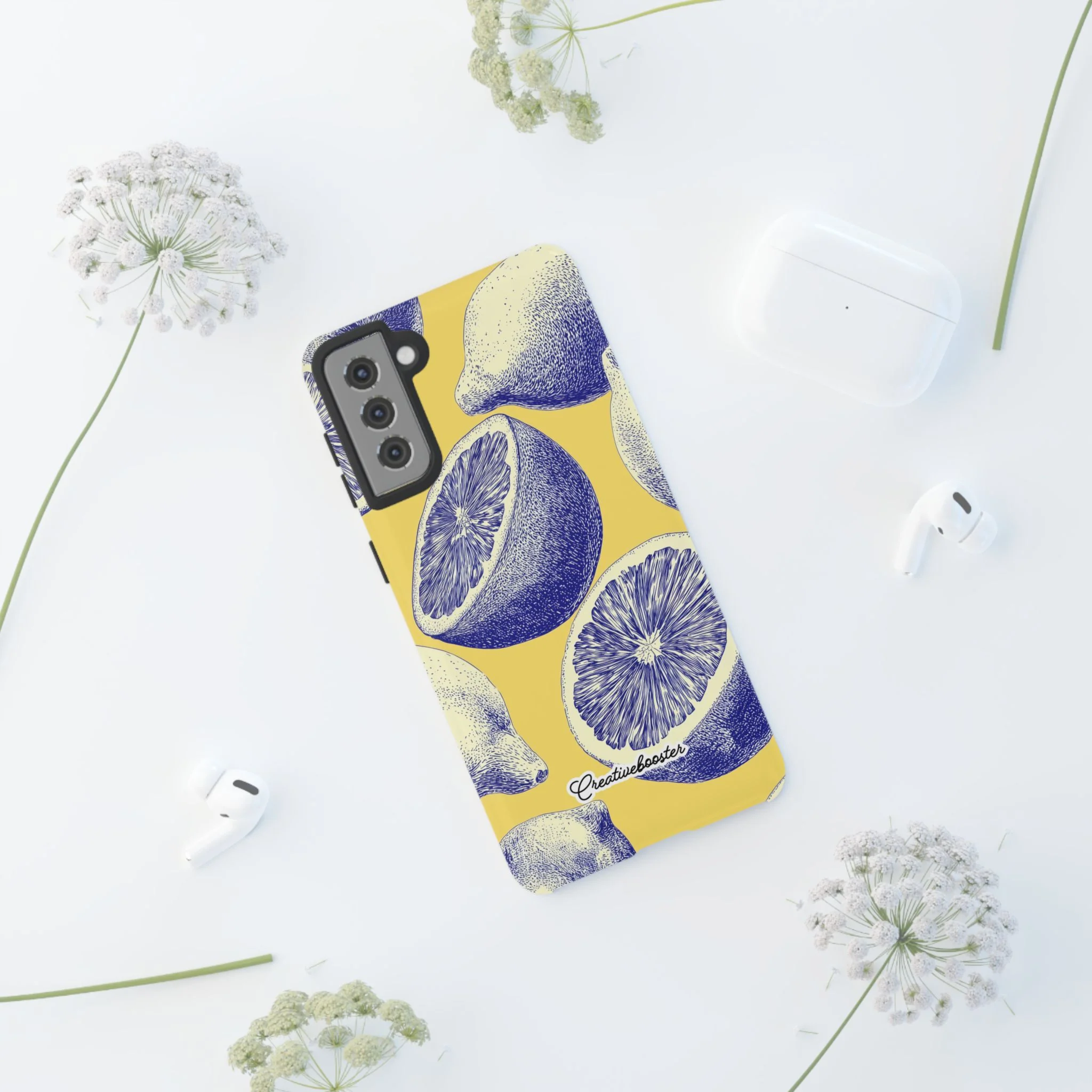 Indigo Citrus - Tough Phone Case - Image 82
