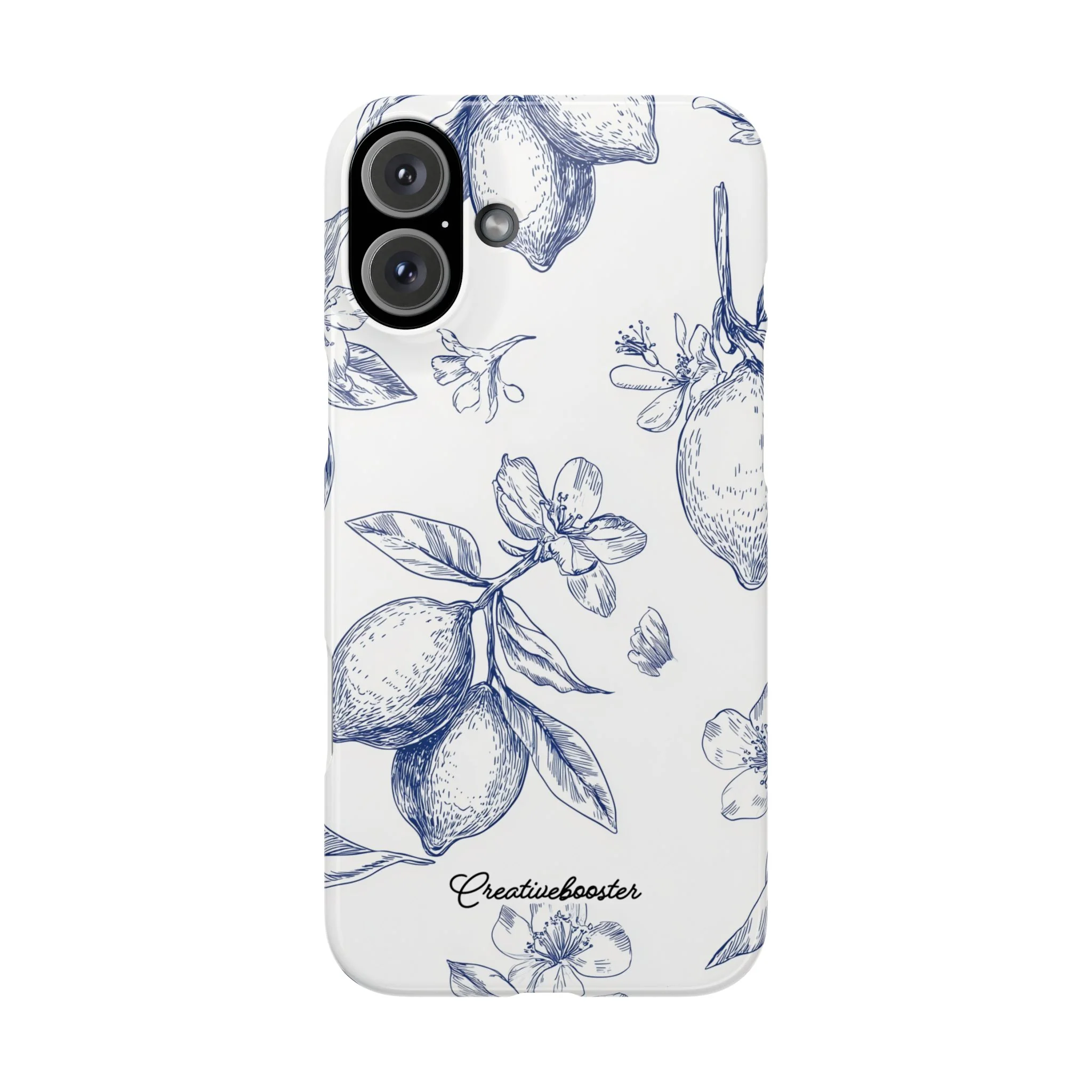 Indigo Sketch - Slim Phone Case - Image 41