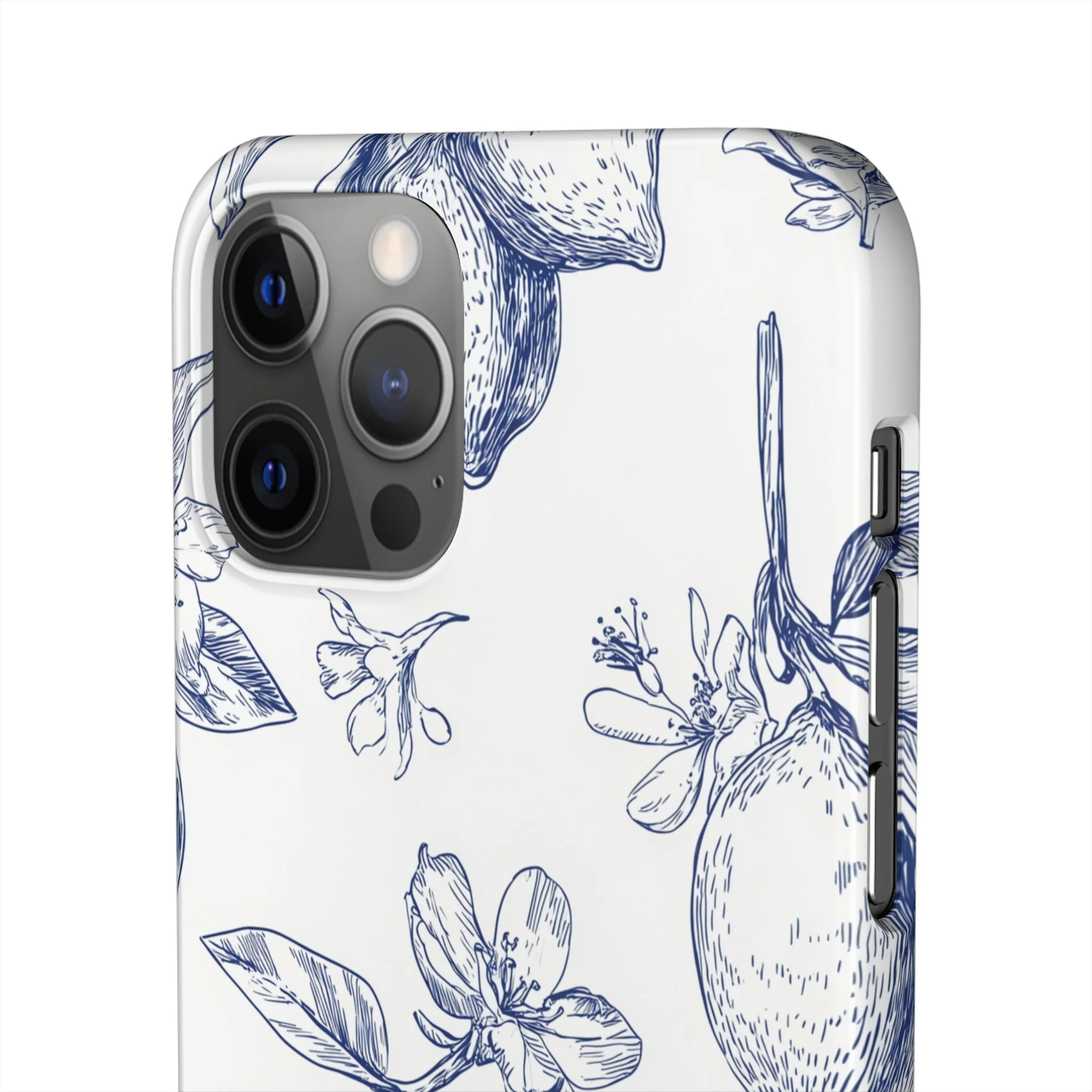 Indigo Sketch - Slim Phone Case - Image 74