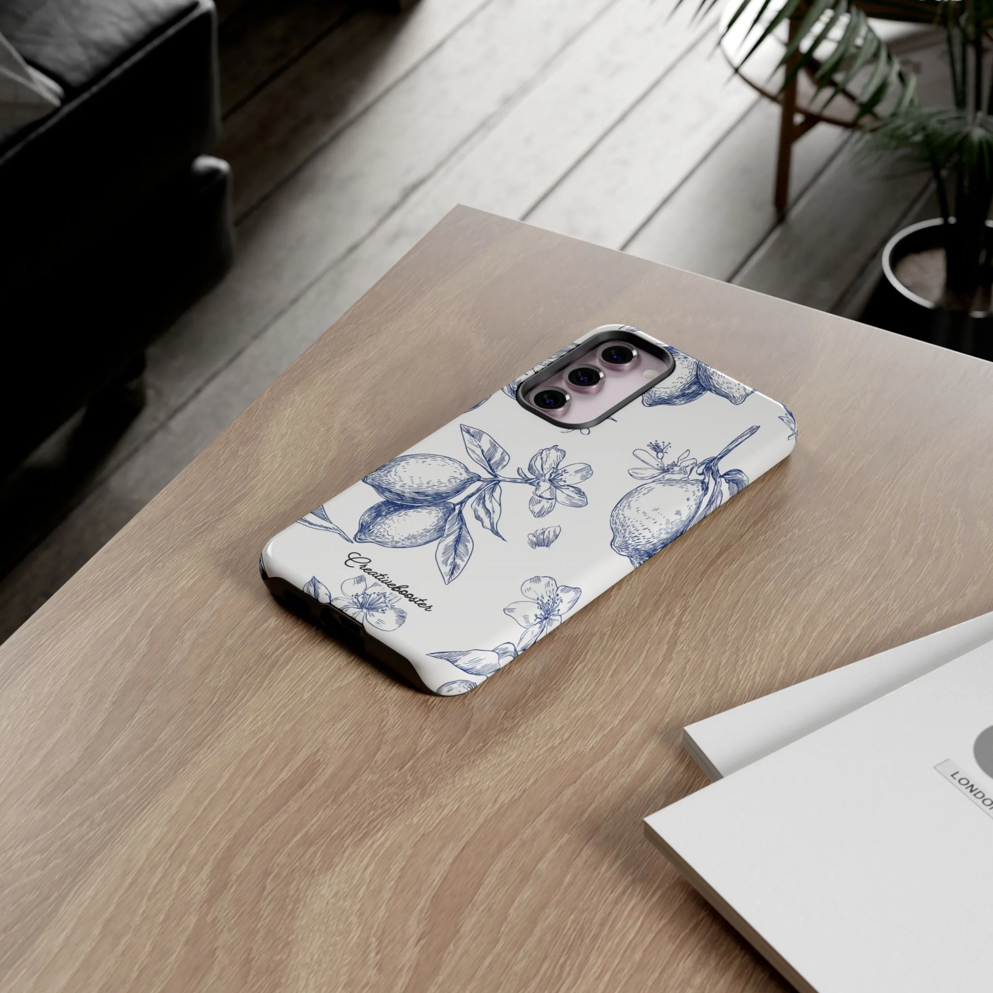 Indigo Sketch - Tough Phone Case - Image 108