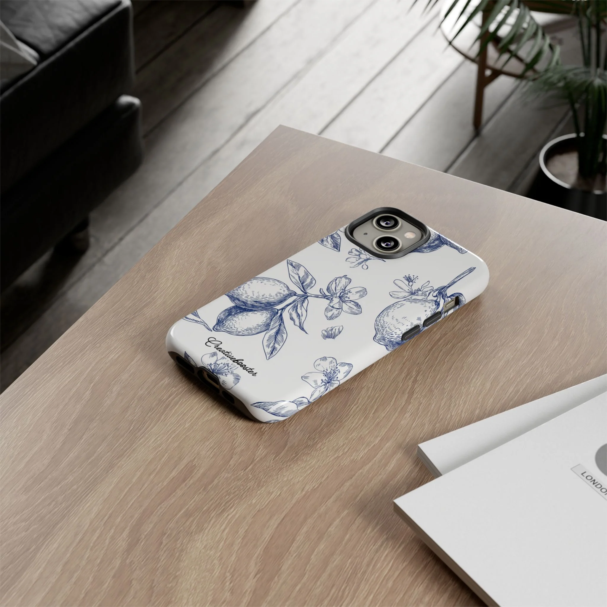 Indigo Sketch - Tough Phone Case - Image 93