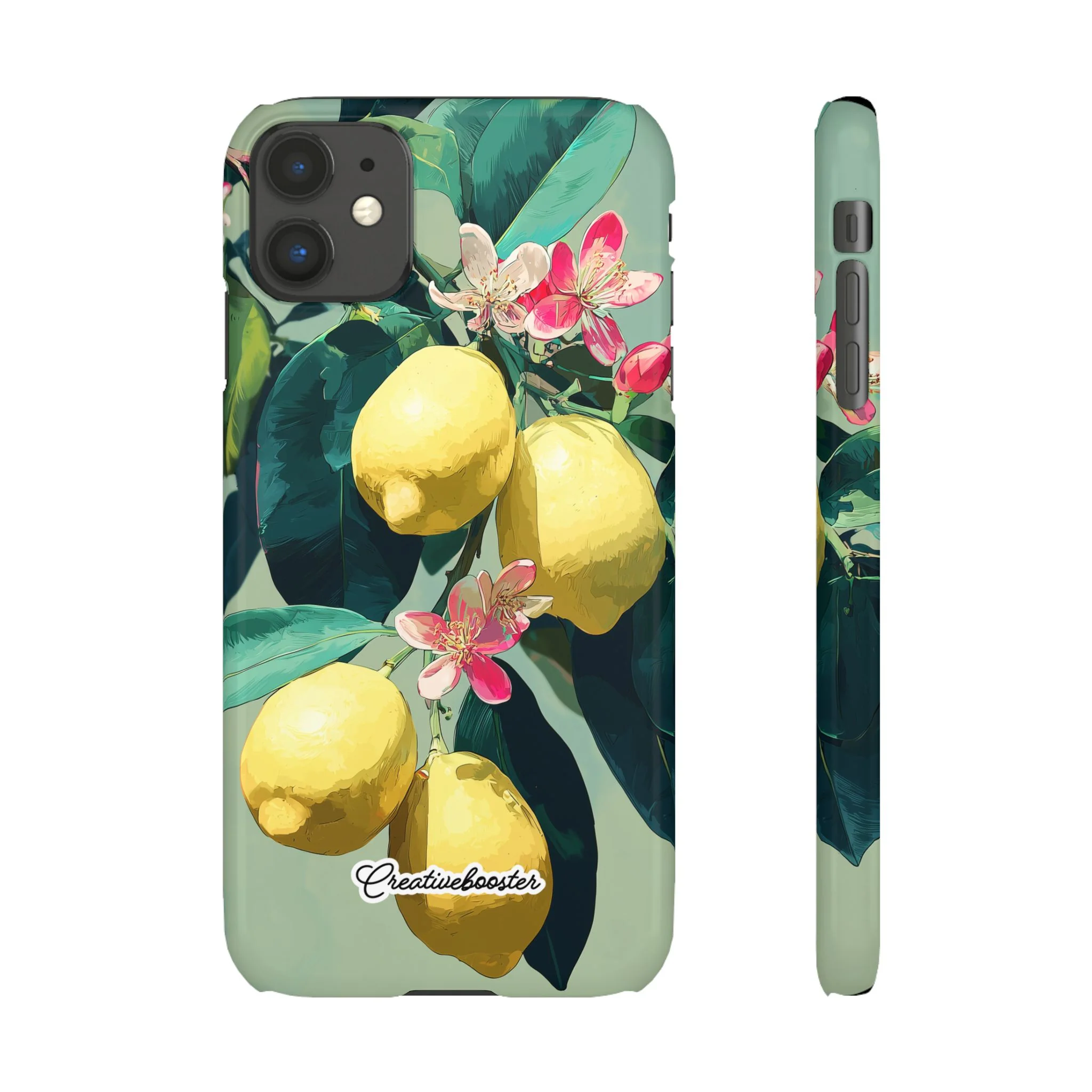 Lemon Bloom - Slim Phone Case - Image 13