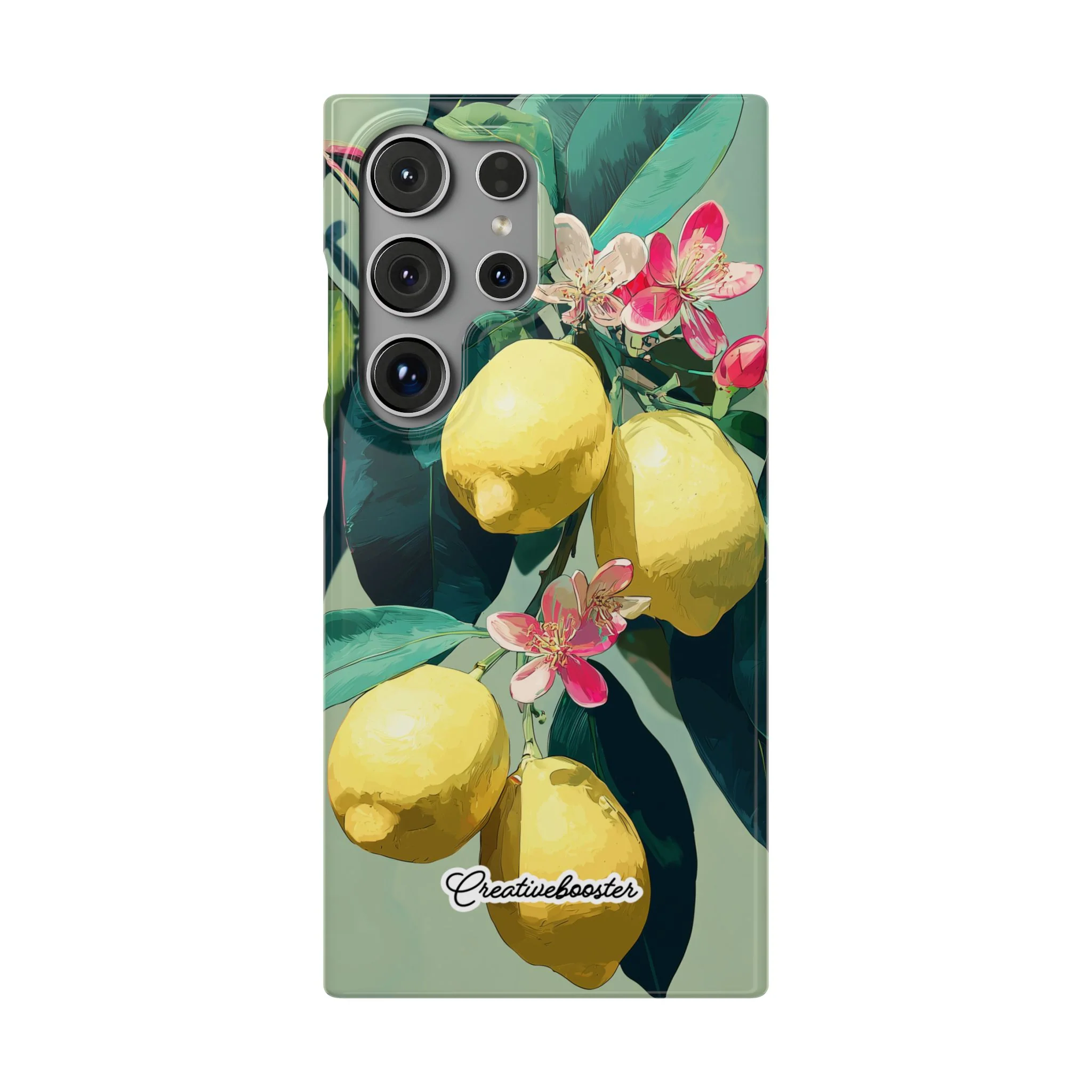 Lemon Bloom - Slim Phone Case - Image 49
