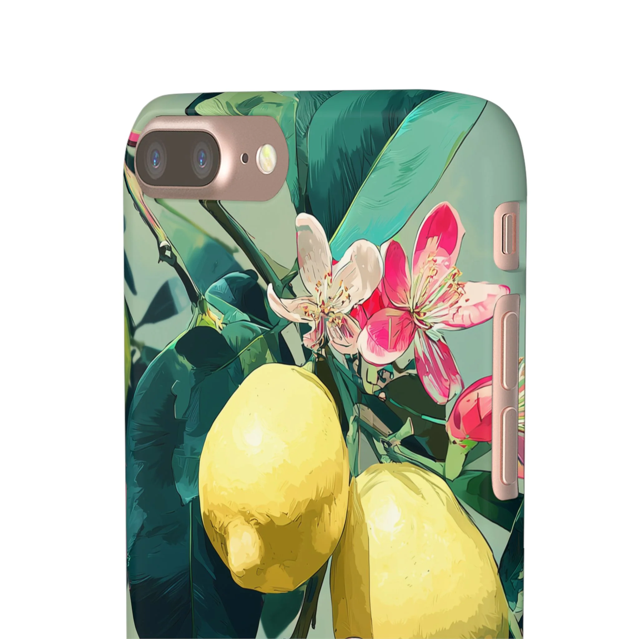 Lemon Bloom - Slim Phone Case - Image 59