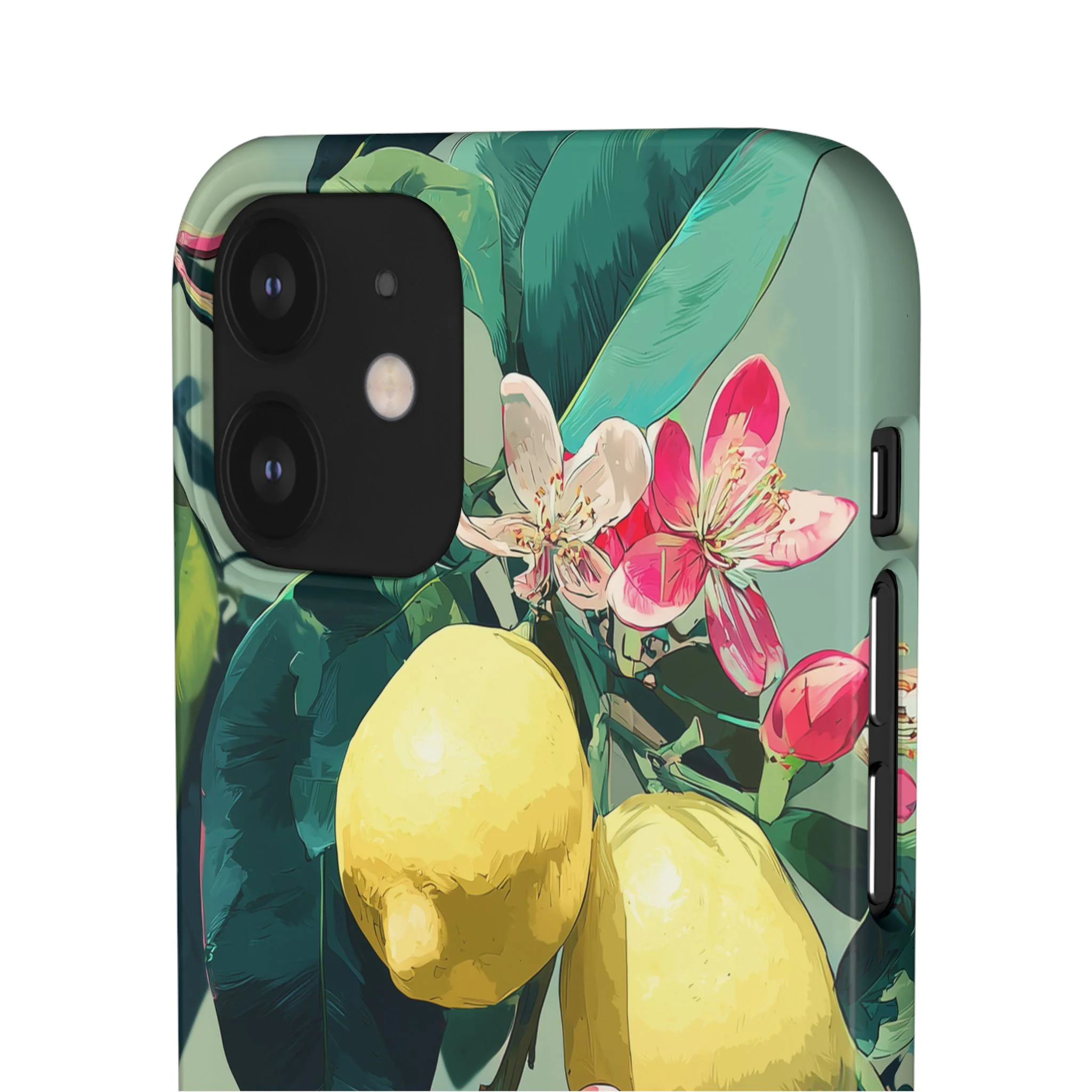 Lemon Bloom - Slim Phone Case - Image 73