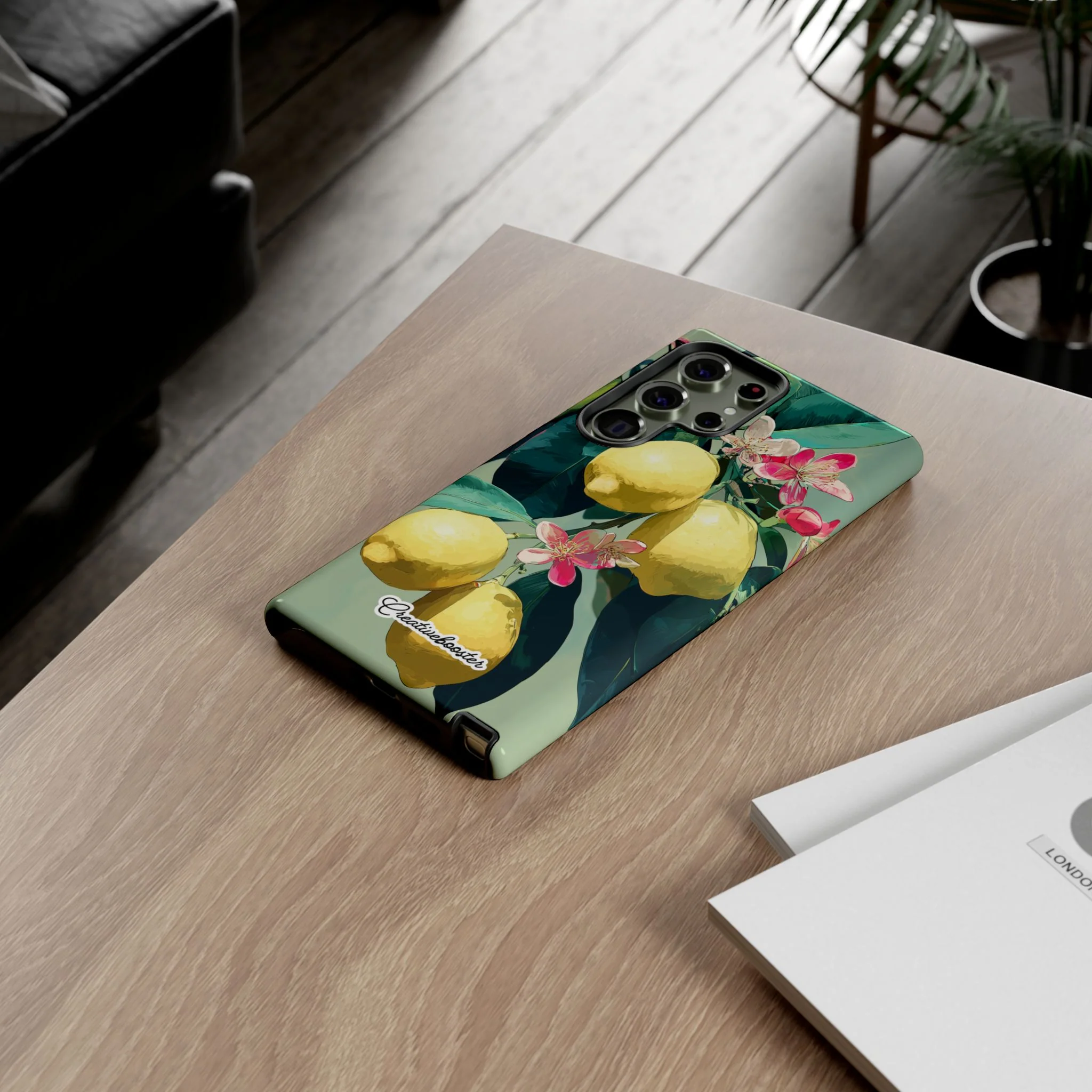 Lemon Bloom - Tough Phone Case - Image 111