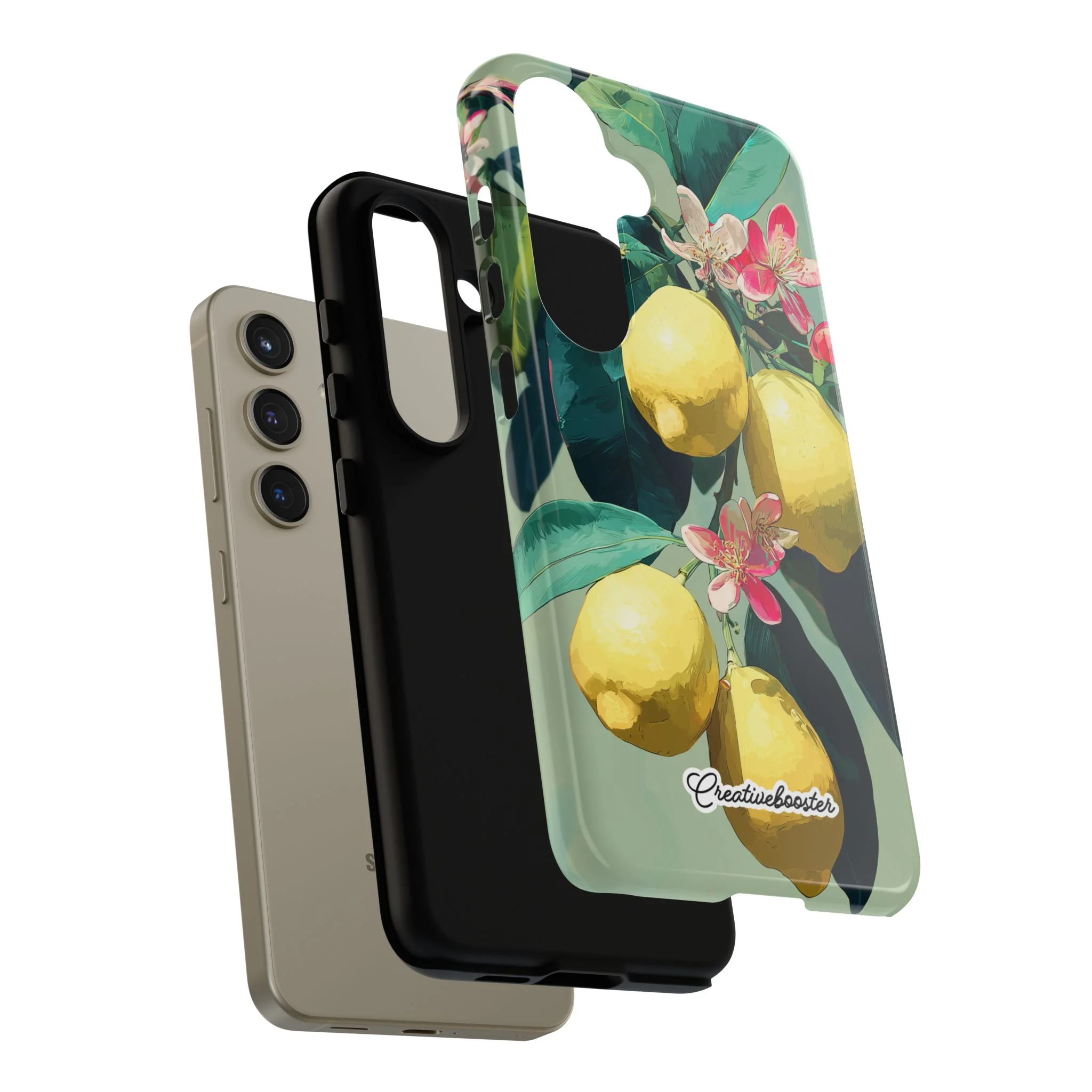 Lemon Bloom - Tough Phone Case - Image 128