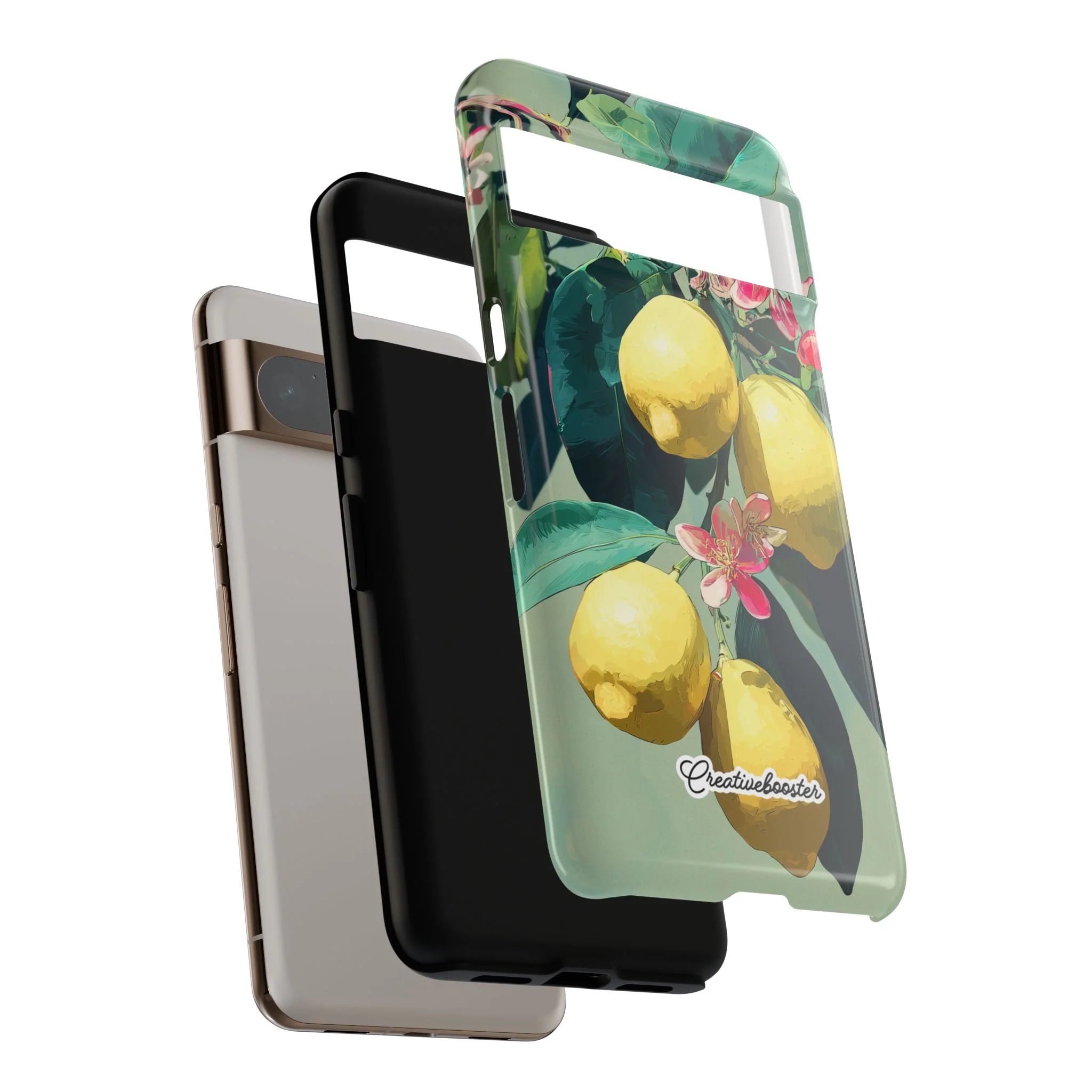 Lemon Bloom - Tough Phone Case - Image 137