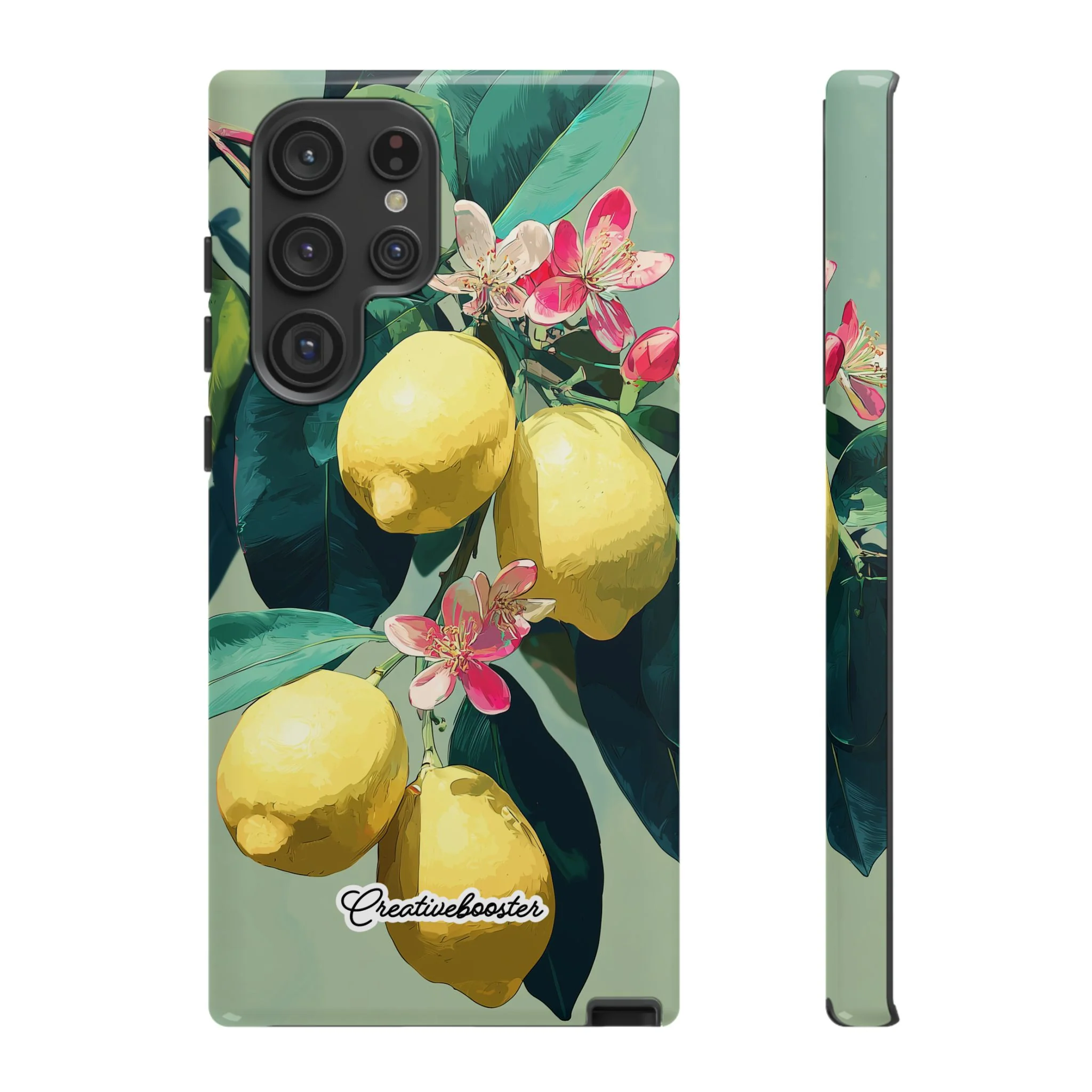 Lemon Bloom - Tough Phone Case - Image 34