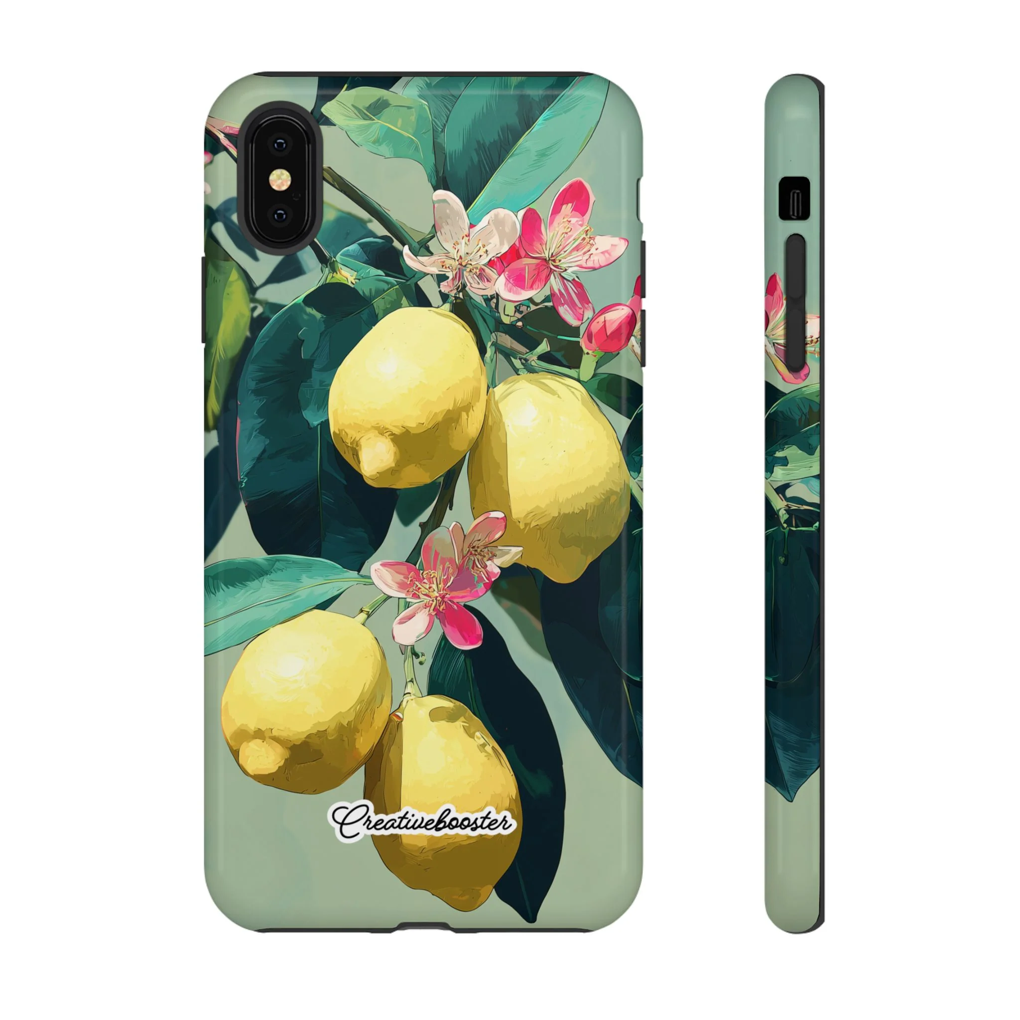 Lemon Bloom - Tough Phone Case - Image 7