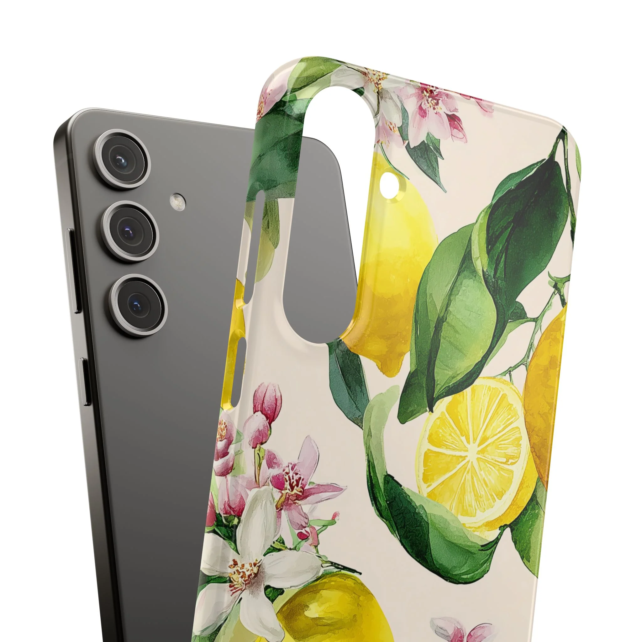 Lemon Blossom - Slim Phone Case - Image 110