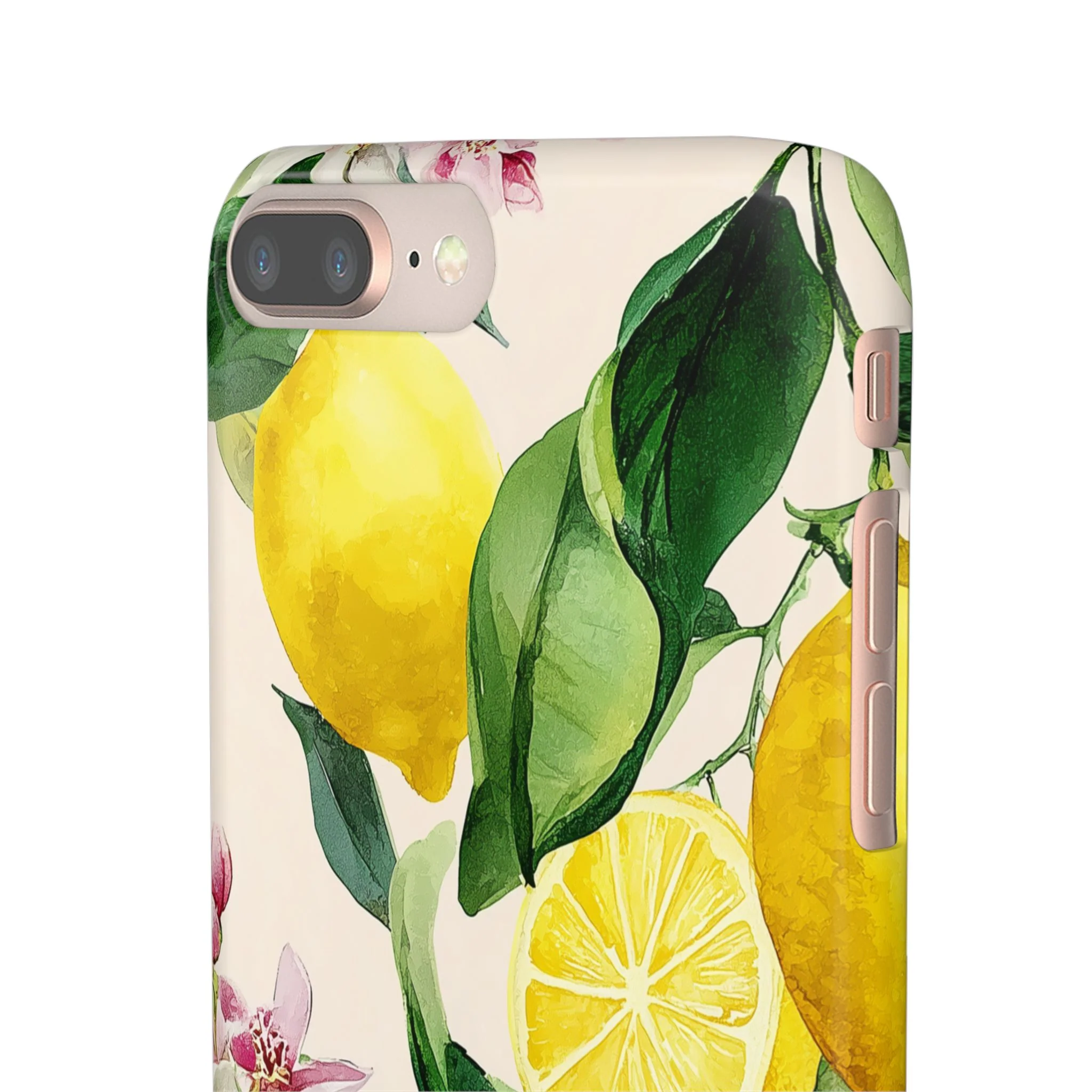 Lemon Blossom - Slim Phone Case - Image 56