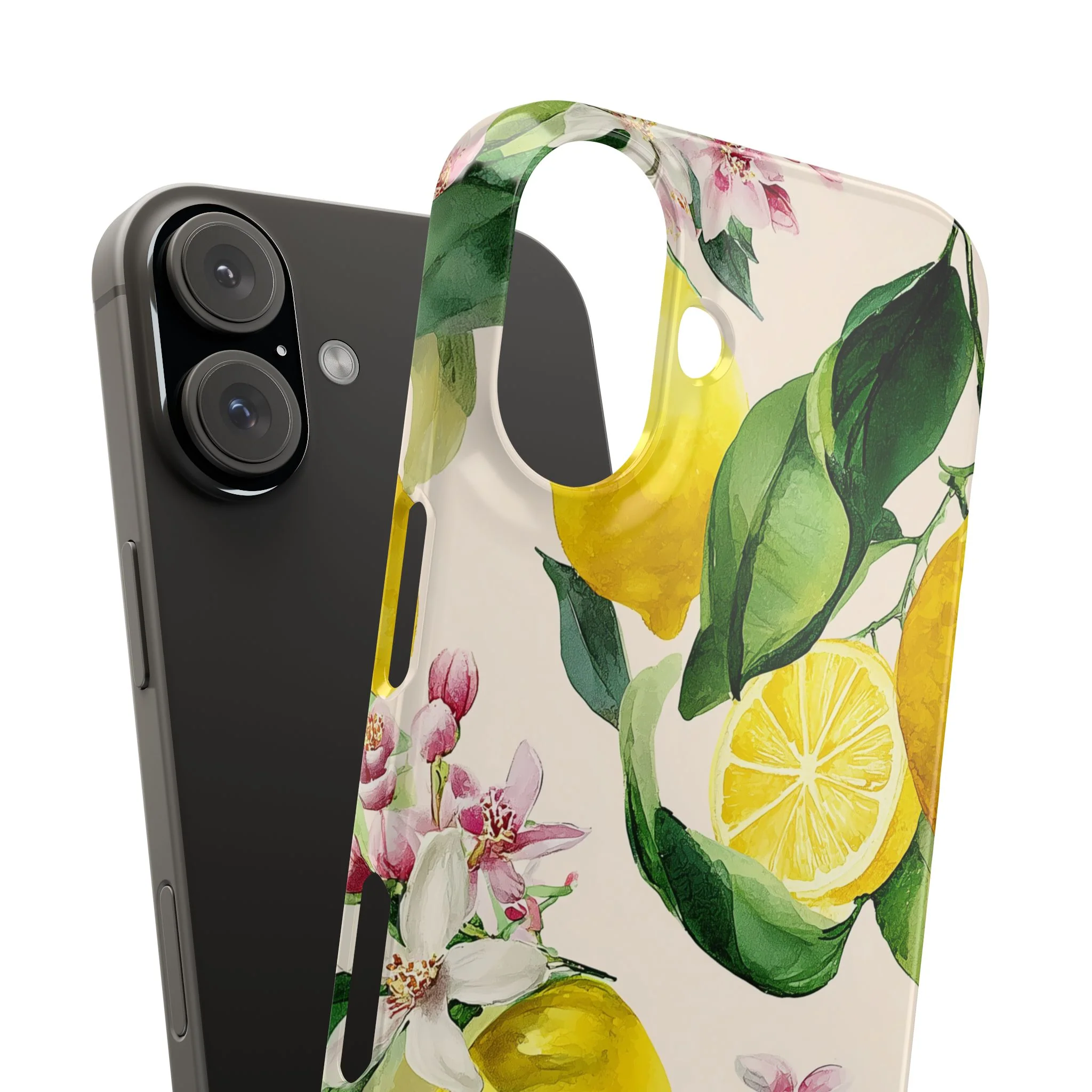 Lemon Blossom - Slim Phone Case - Image 94
