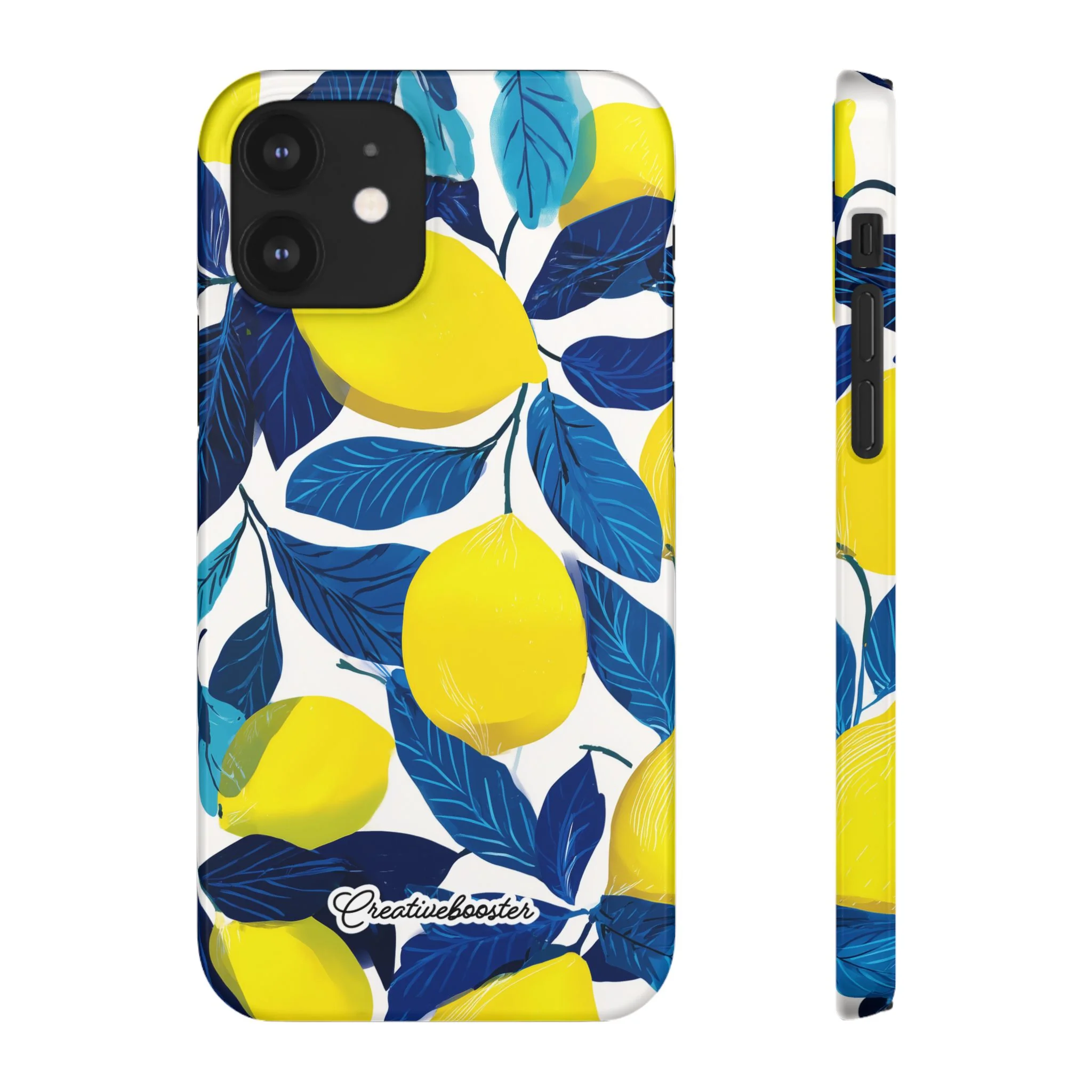 Midnight Citrus - Slim Phone Case - Image 20