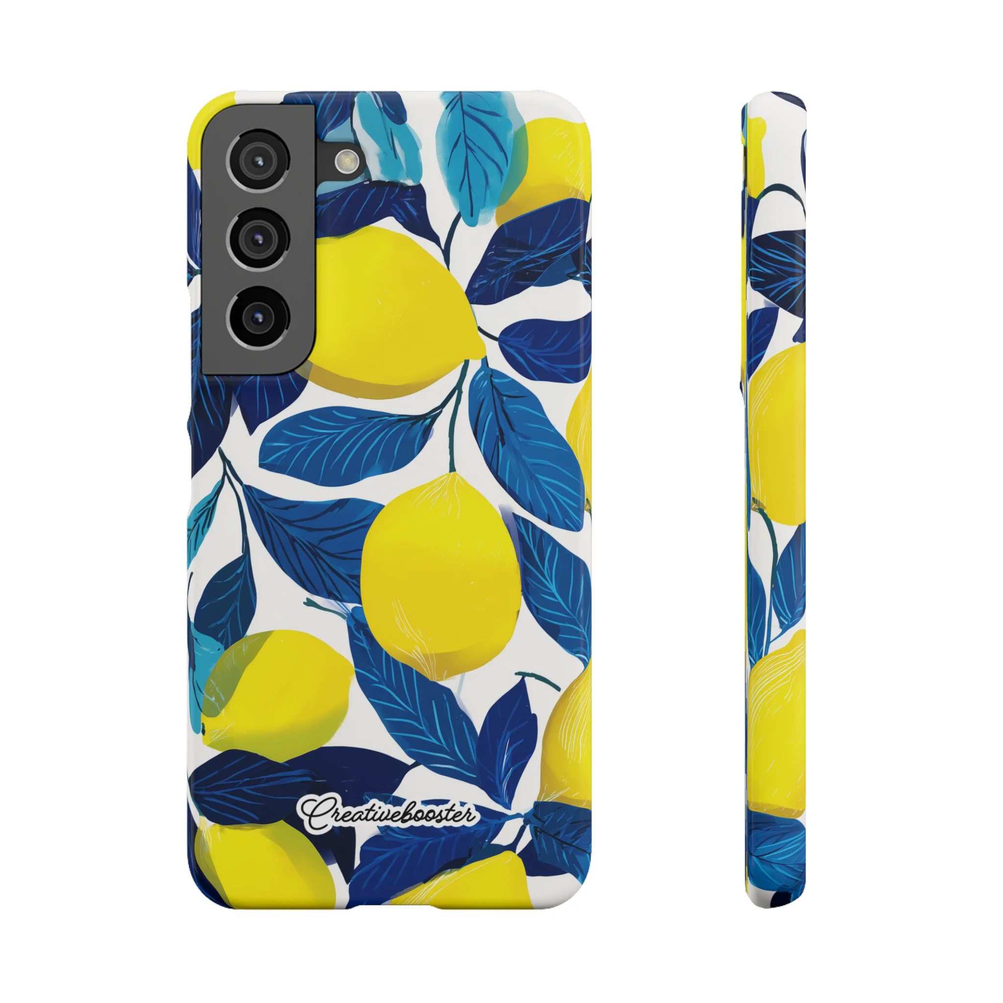 Midnight Citrus - Slim Phone Case - Image 33