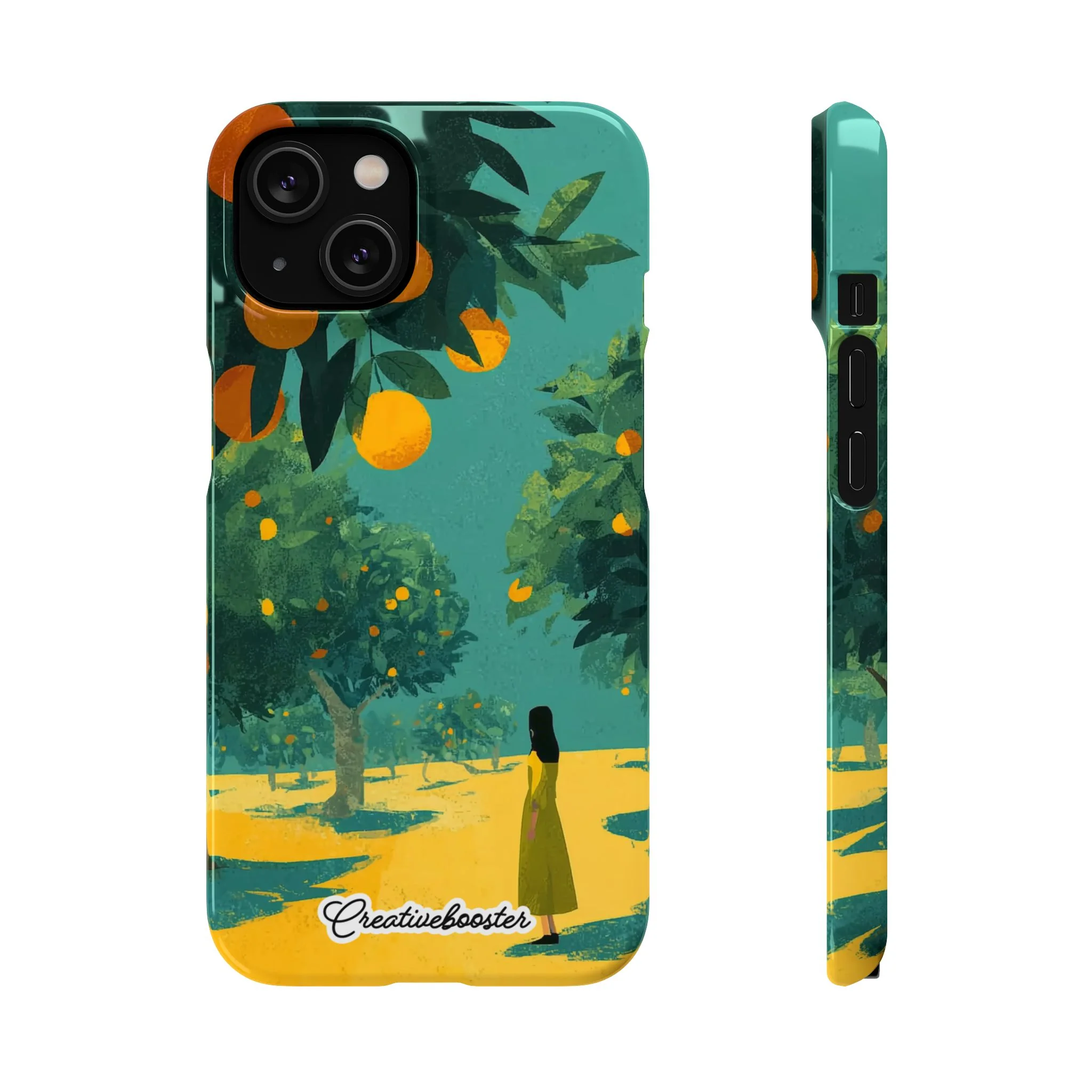 Orchard Stroll - Slim Phone Case - Image 36