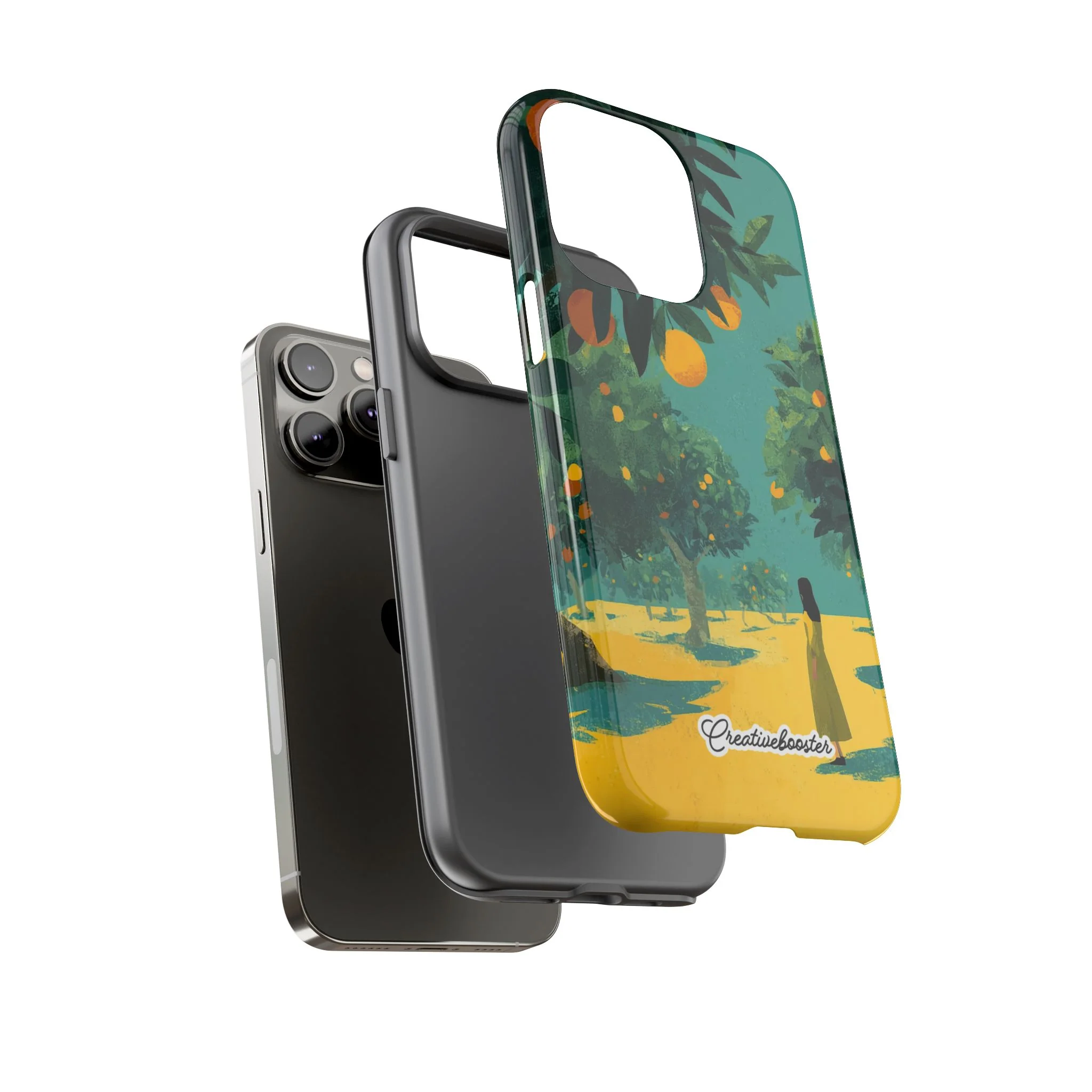 Orchard Stroll - Tough Phone Case - Image 101