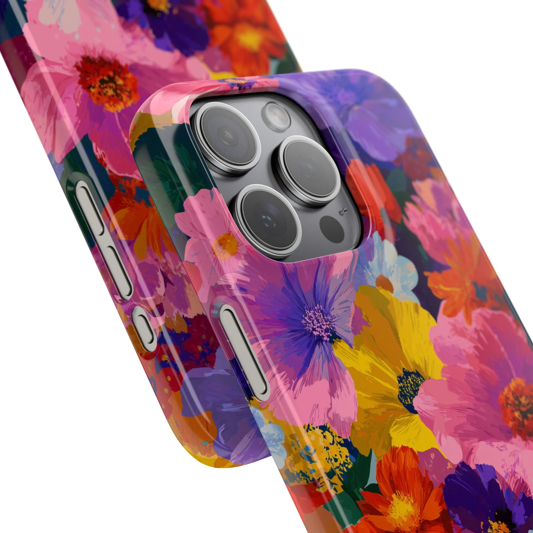 Painted Petals - Slim Phone Case - Image 105