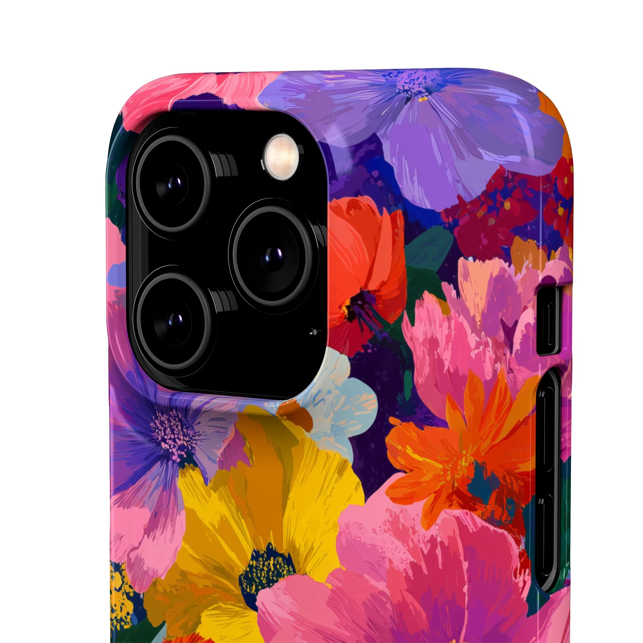 Painted Petals - Slim Phone Case - Image 90