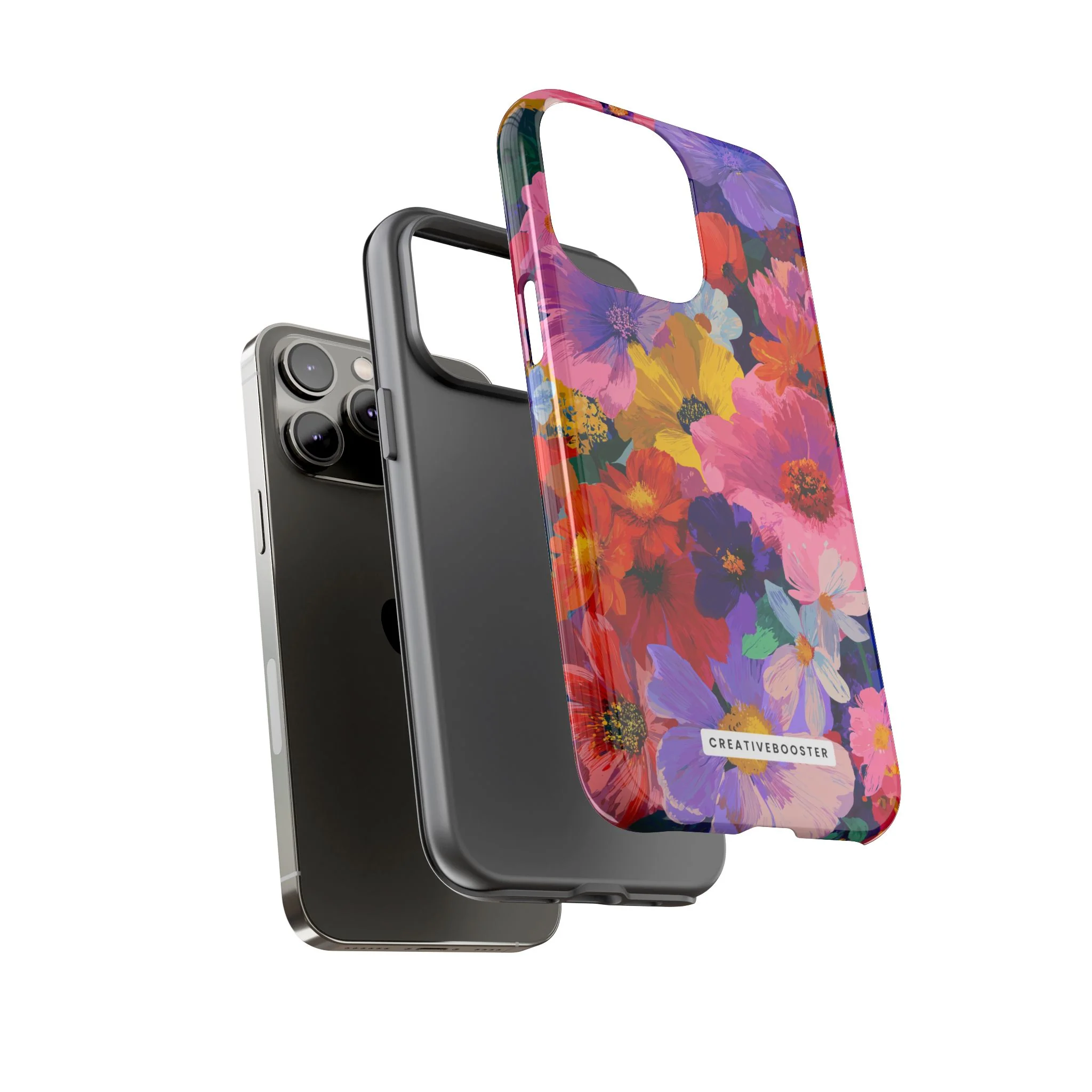 Painted Petals - Tough Phone Case - Image 101