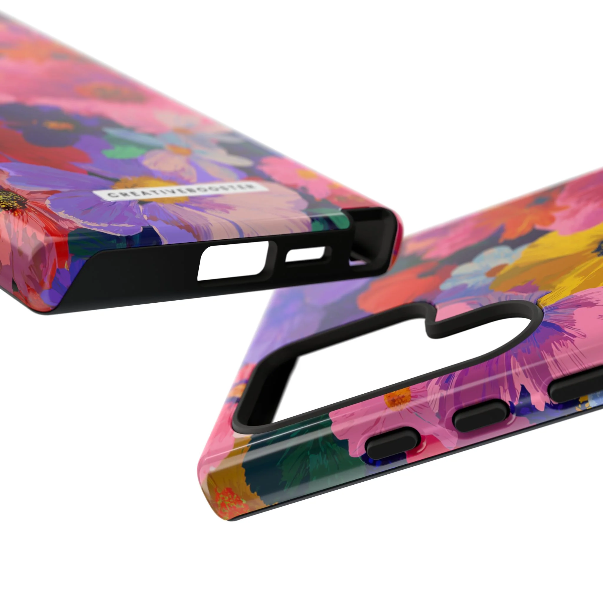 Painted Petals - Tough Phone Case - Image 133