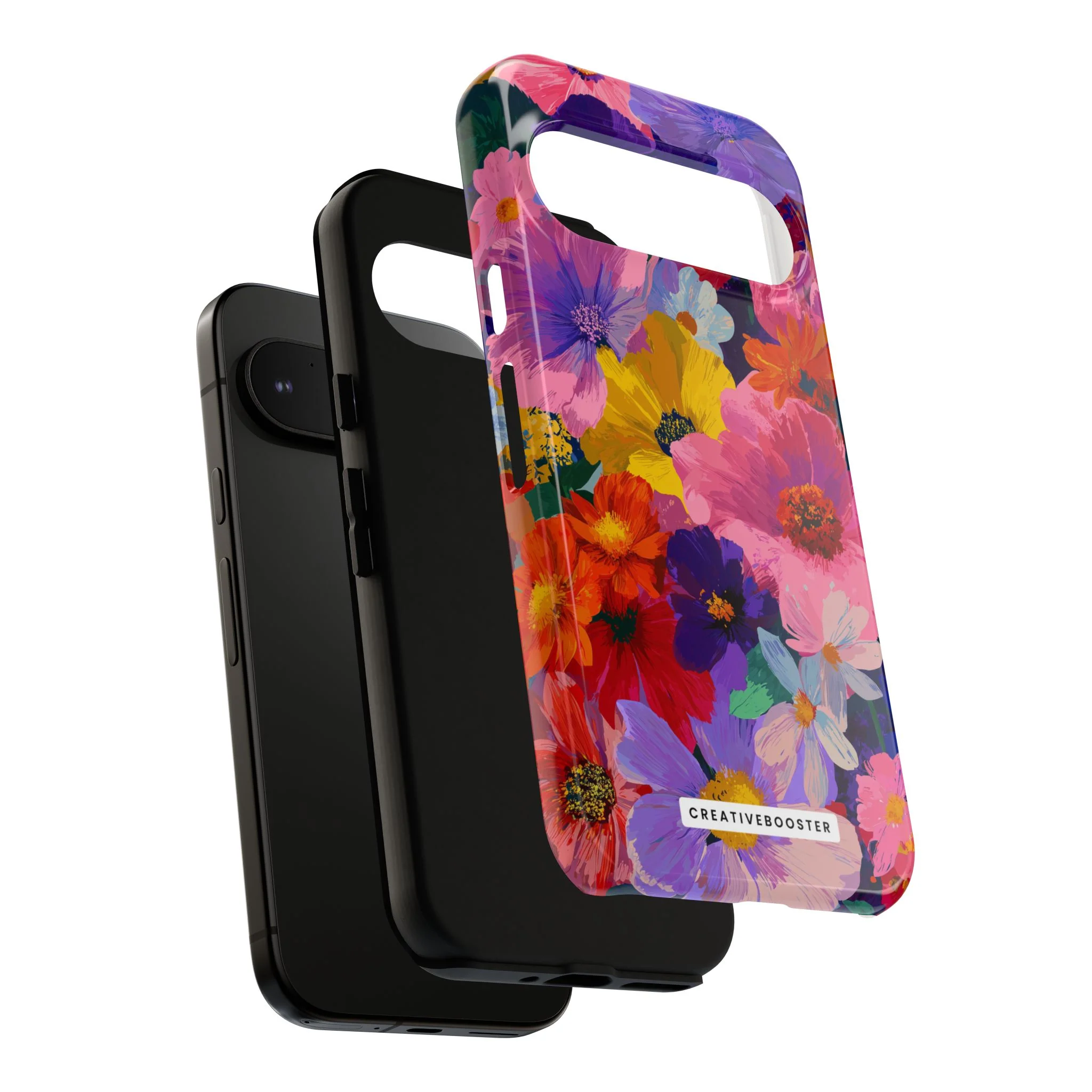 Painted Petals - Tough Phone Case - Image 153