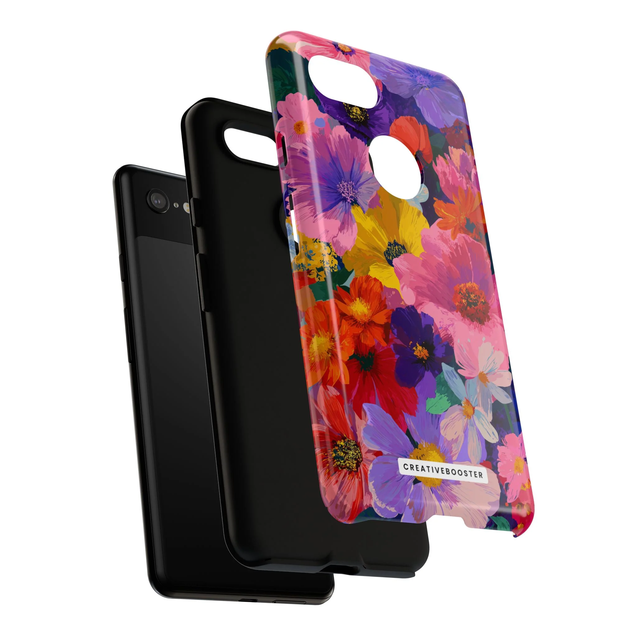 Painted Petals - Tough Phone Case - Image 163