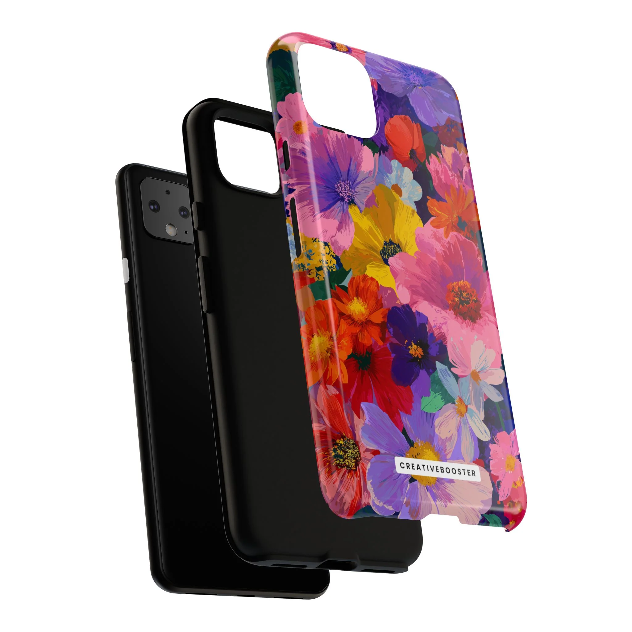 Painted Petals - Tough Phone Case - Image 171