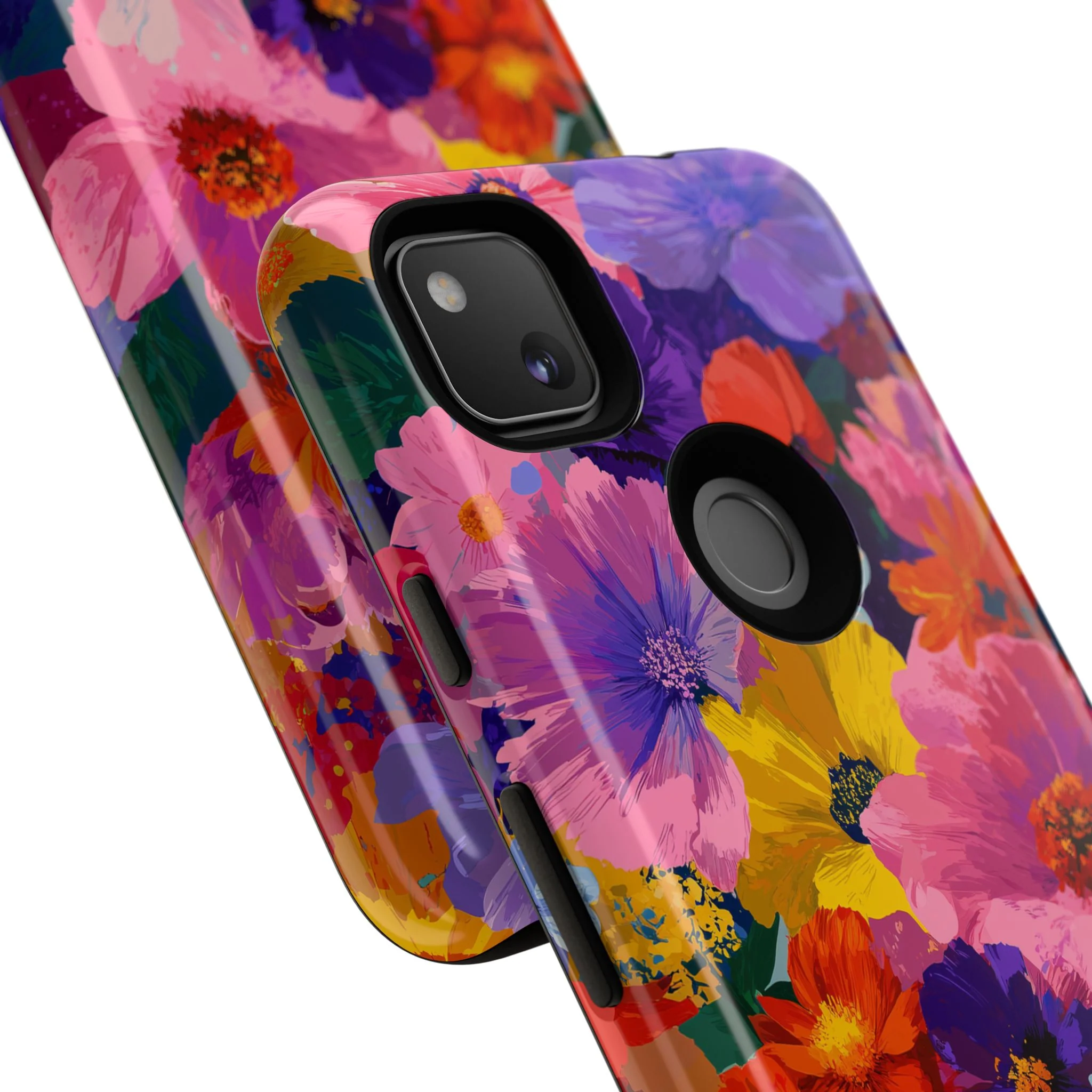 Painted Petals - Tough Phone Case - Image 172