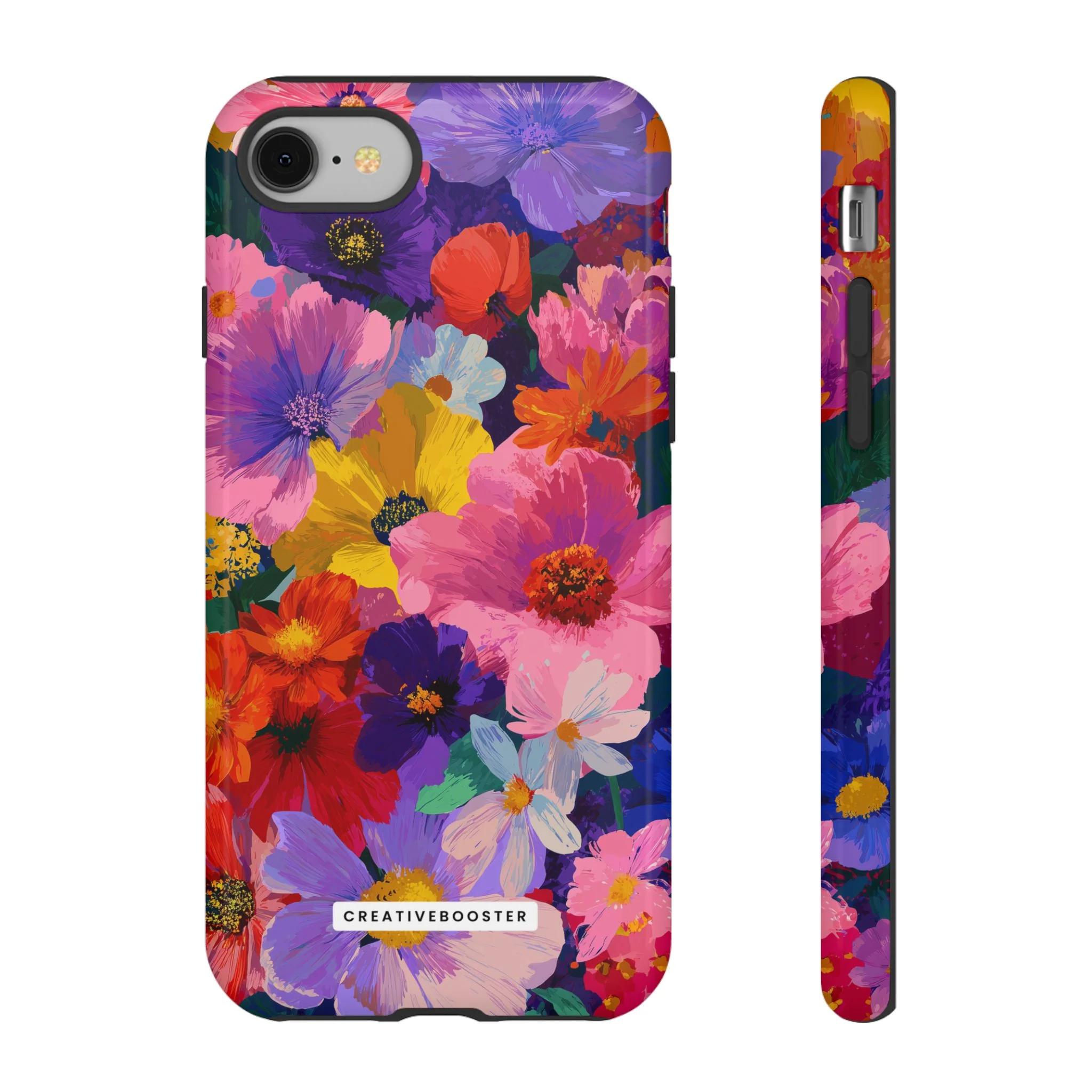 Painted Petals - Tough Phone Case - Image 2