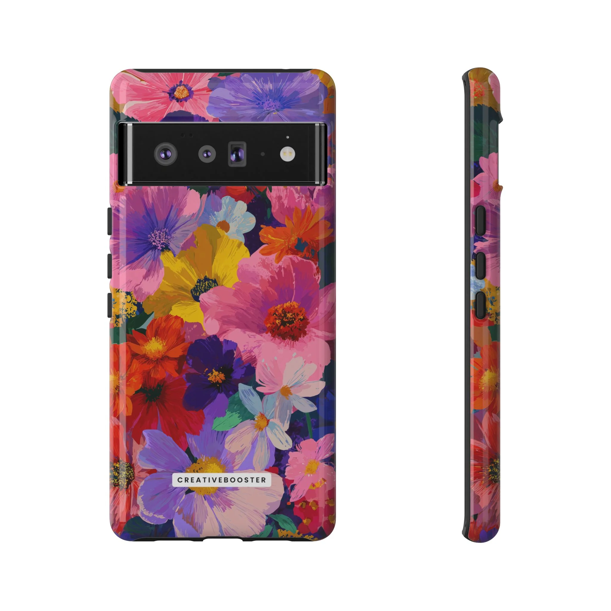 Painted Petals - Tough Phone Case - Image 43
