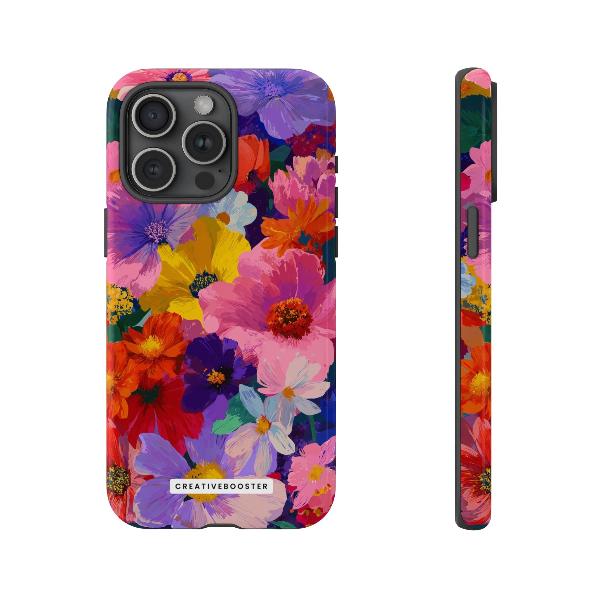Painted Petals - Tough Phone Case - Image 47