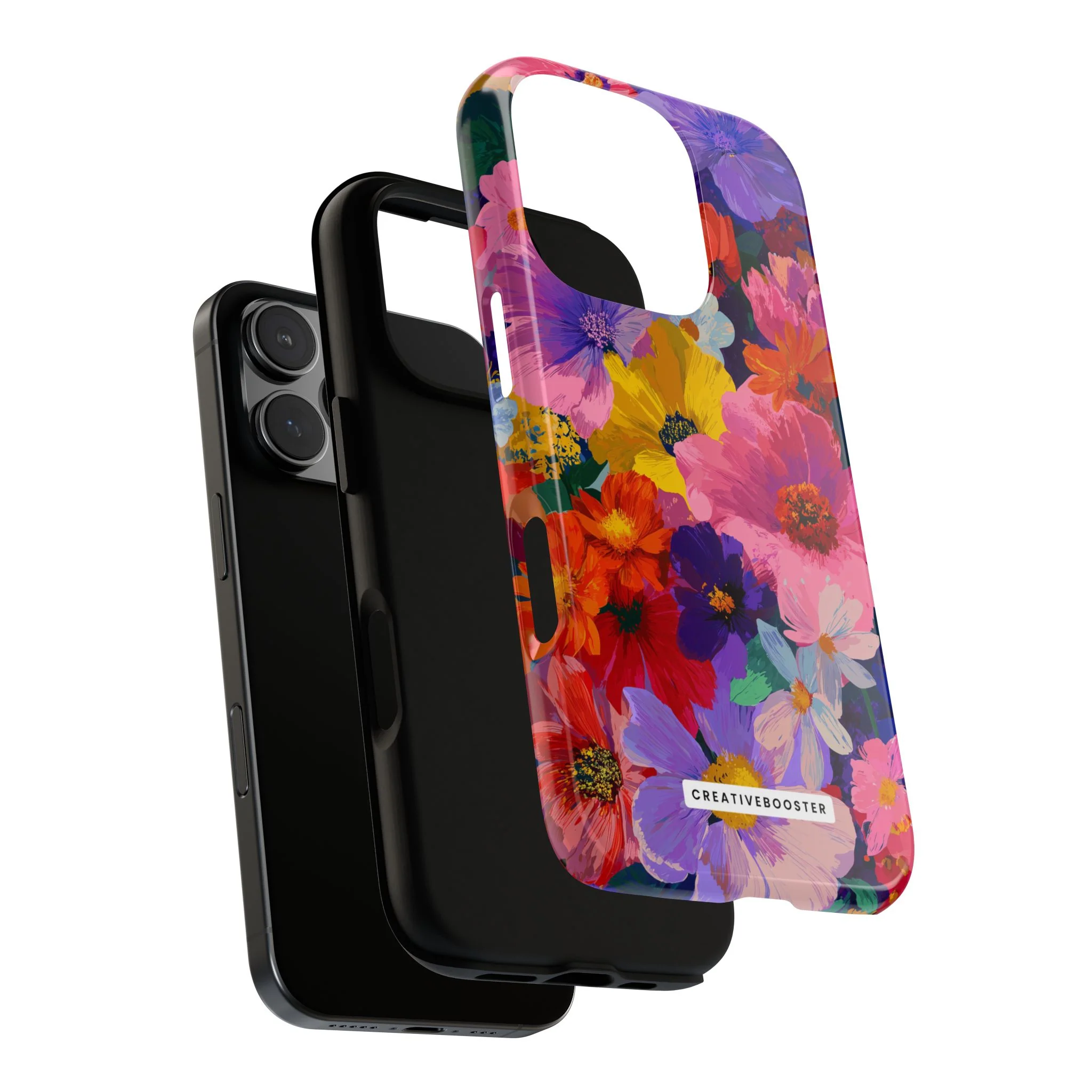 Painted Petals - Tough Phone Case - Image 75