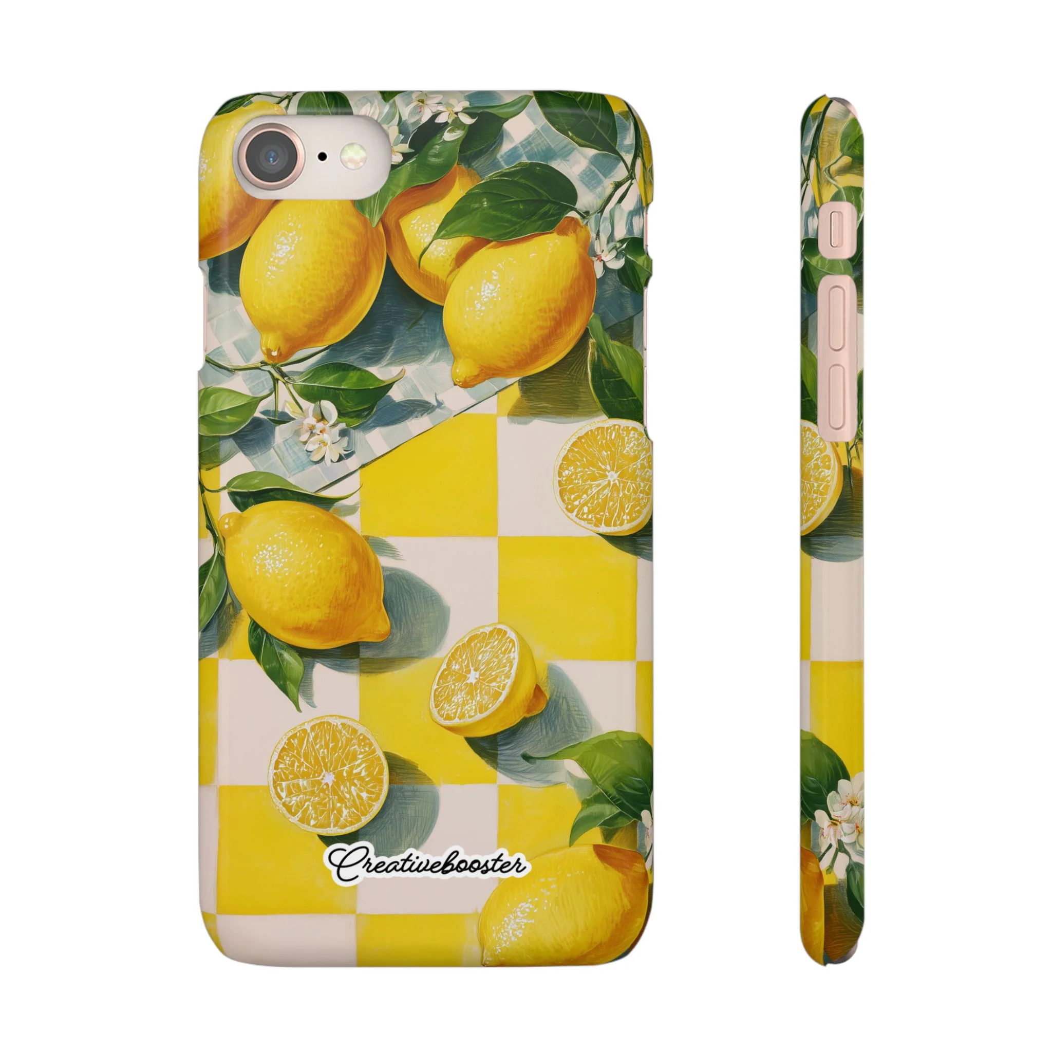 Picnic Lemon - Slim Phone Case - Image 2