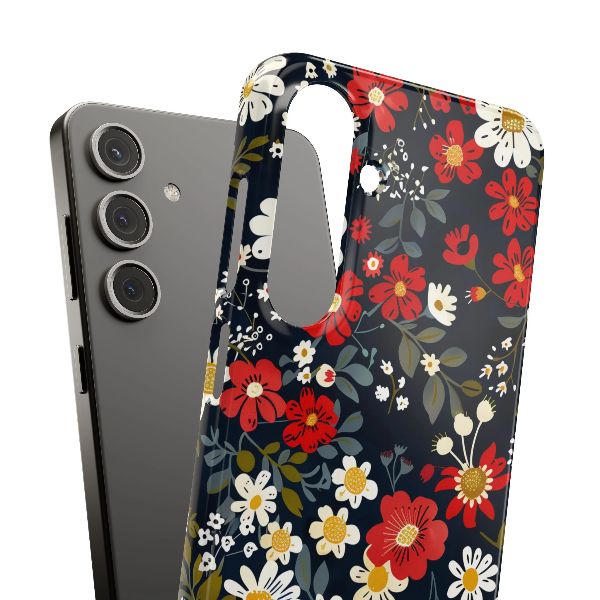 Retro Daisy - Slim Phone Case - Image 108