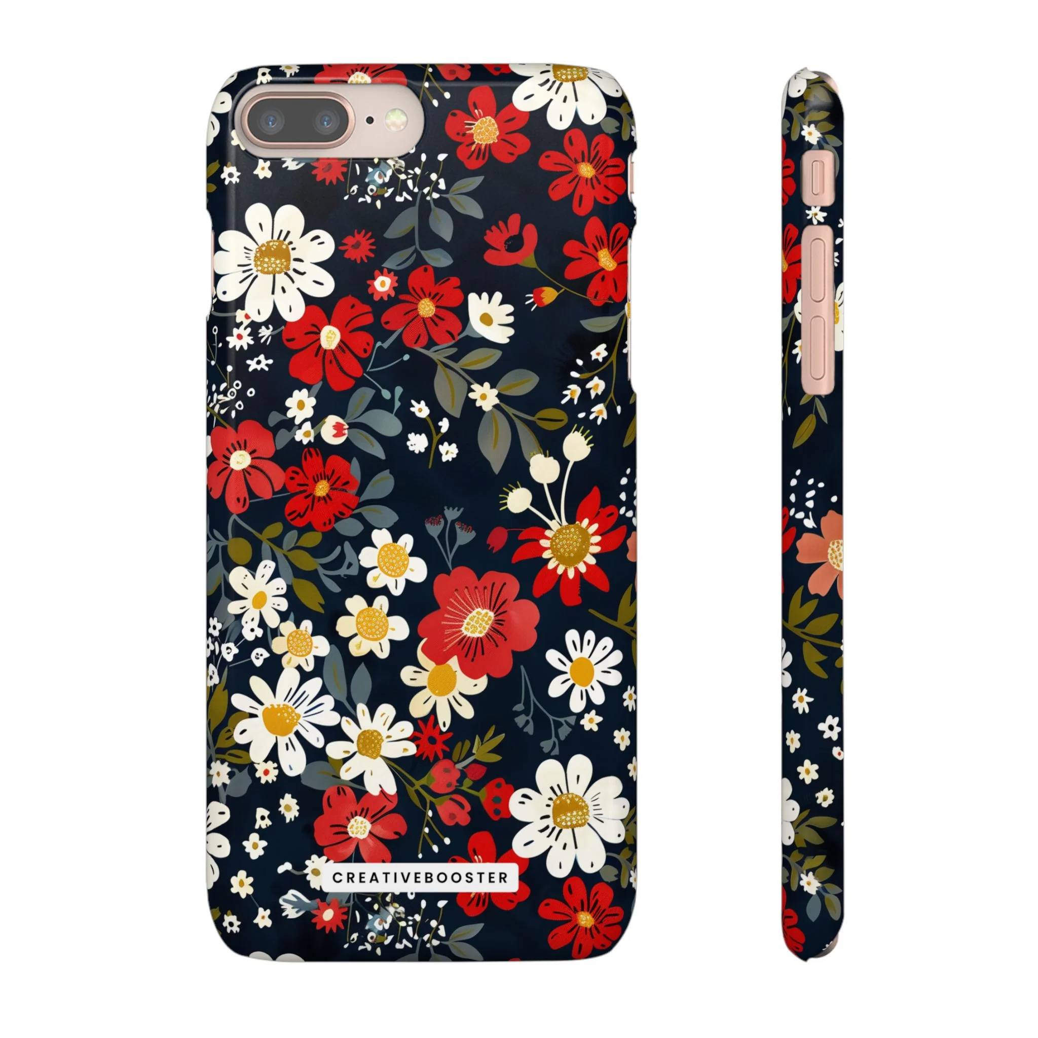 Retro Daisy - Slim Phone Case - Image 3
